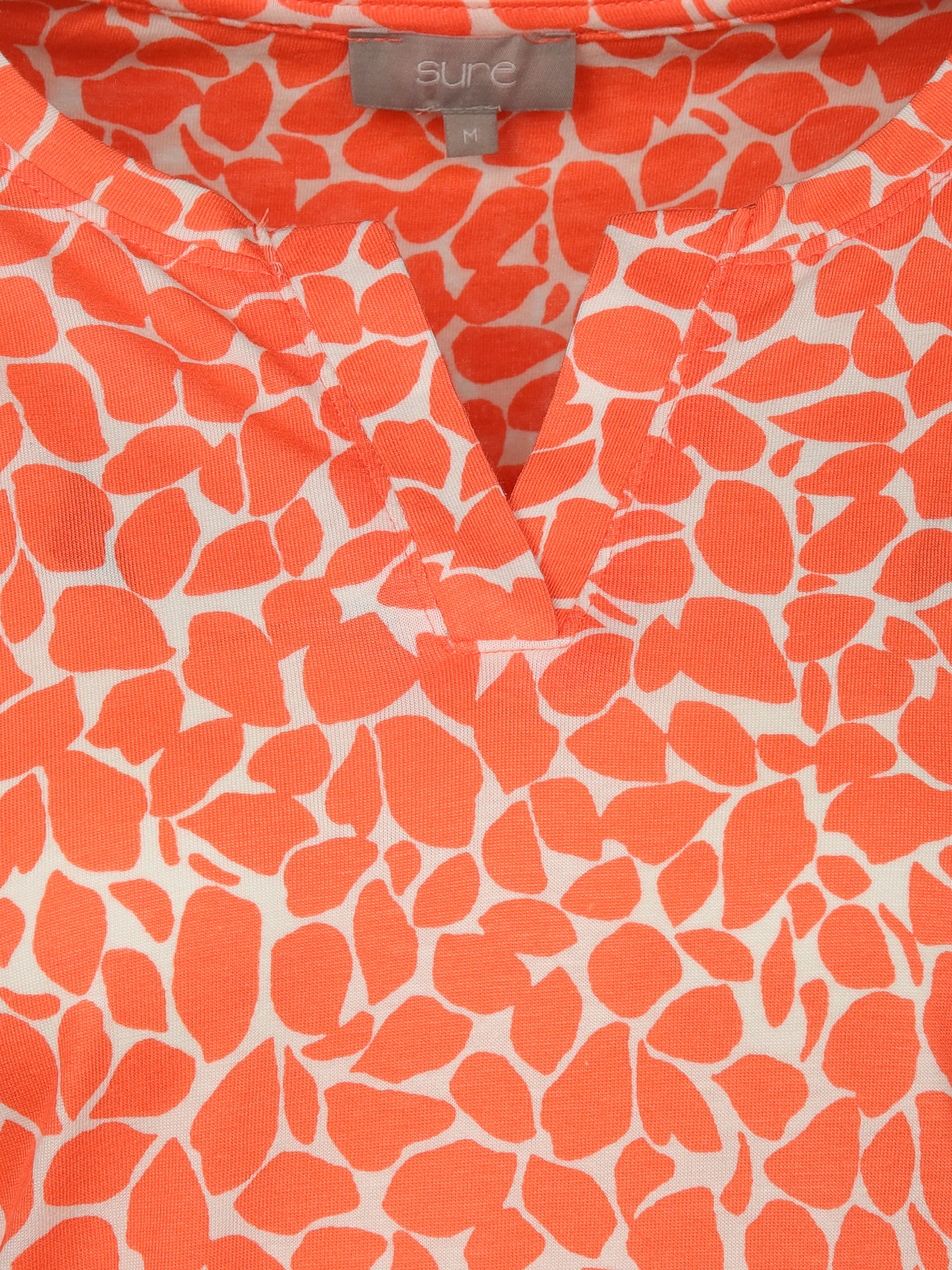 Sure Da-Print-Shirt 3/4 Arm Orange 904748 PEACH ECHO 3 Sure Da-Print-Shirt 3/4 Arm Orange 904748 PEACH ECHO 3