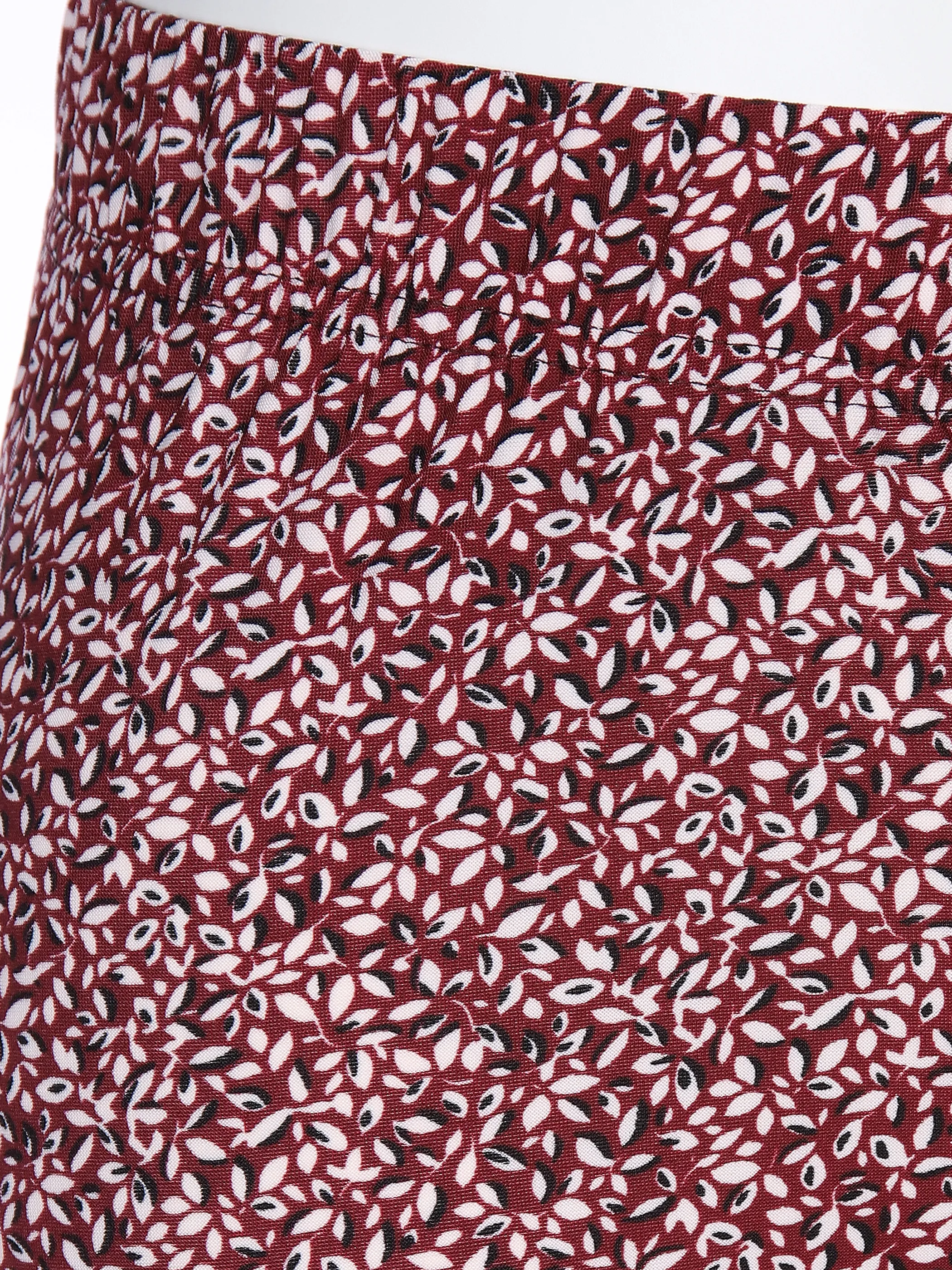 Sure Da-Capri-Leggings m. Alloverpr Rot 865612 DK CHILI 3
