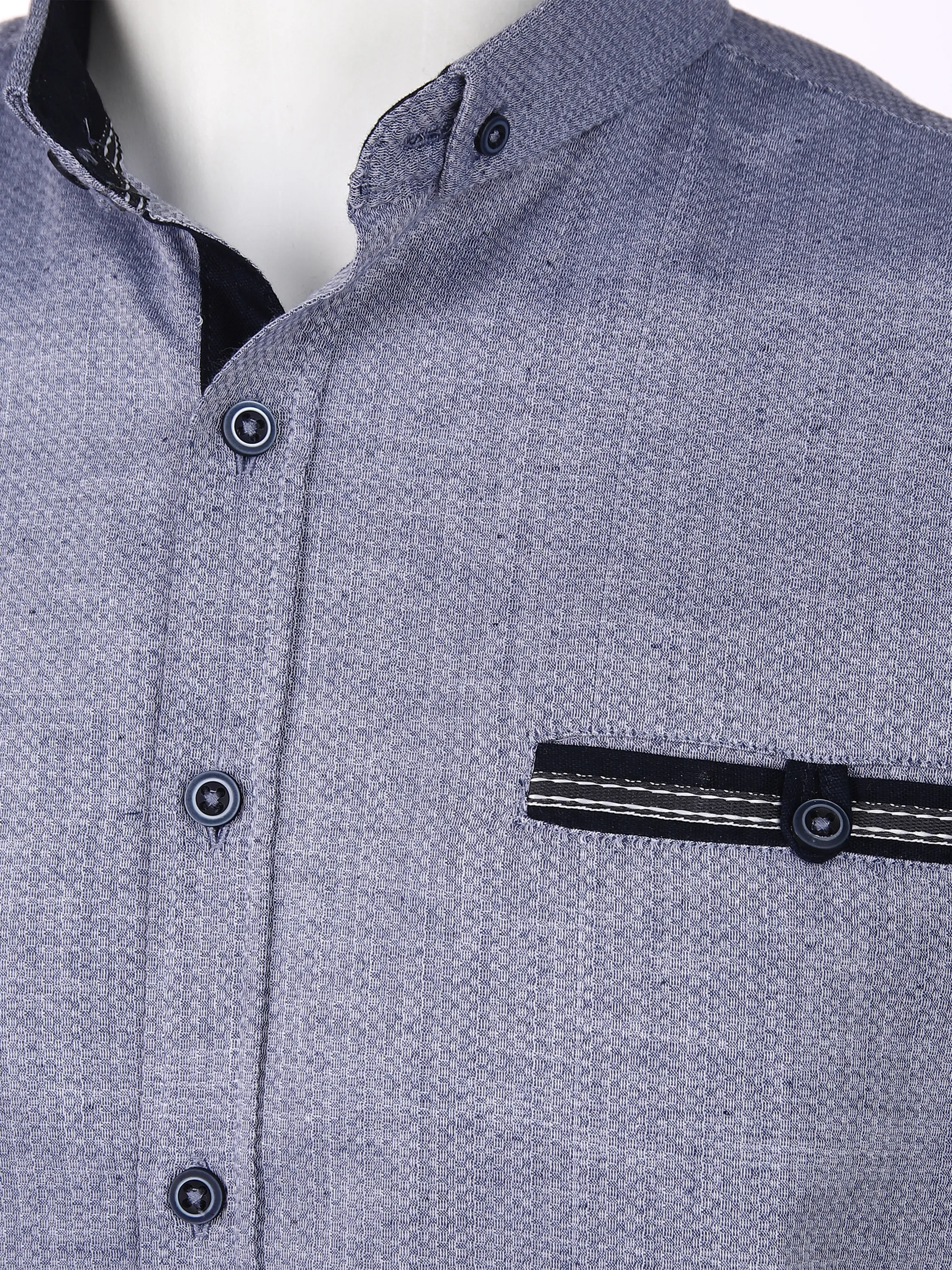 Jim Spencer He. Freizeithemd 1/2 Arm waff Blau 830146 BLUE 3 Jim Spencer He. Freizeithemd 1/2 Arm waff Blau 830146 BLUE 3