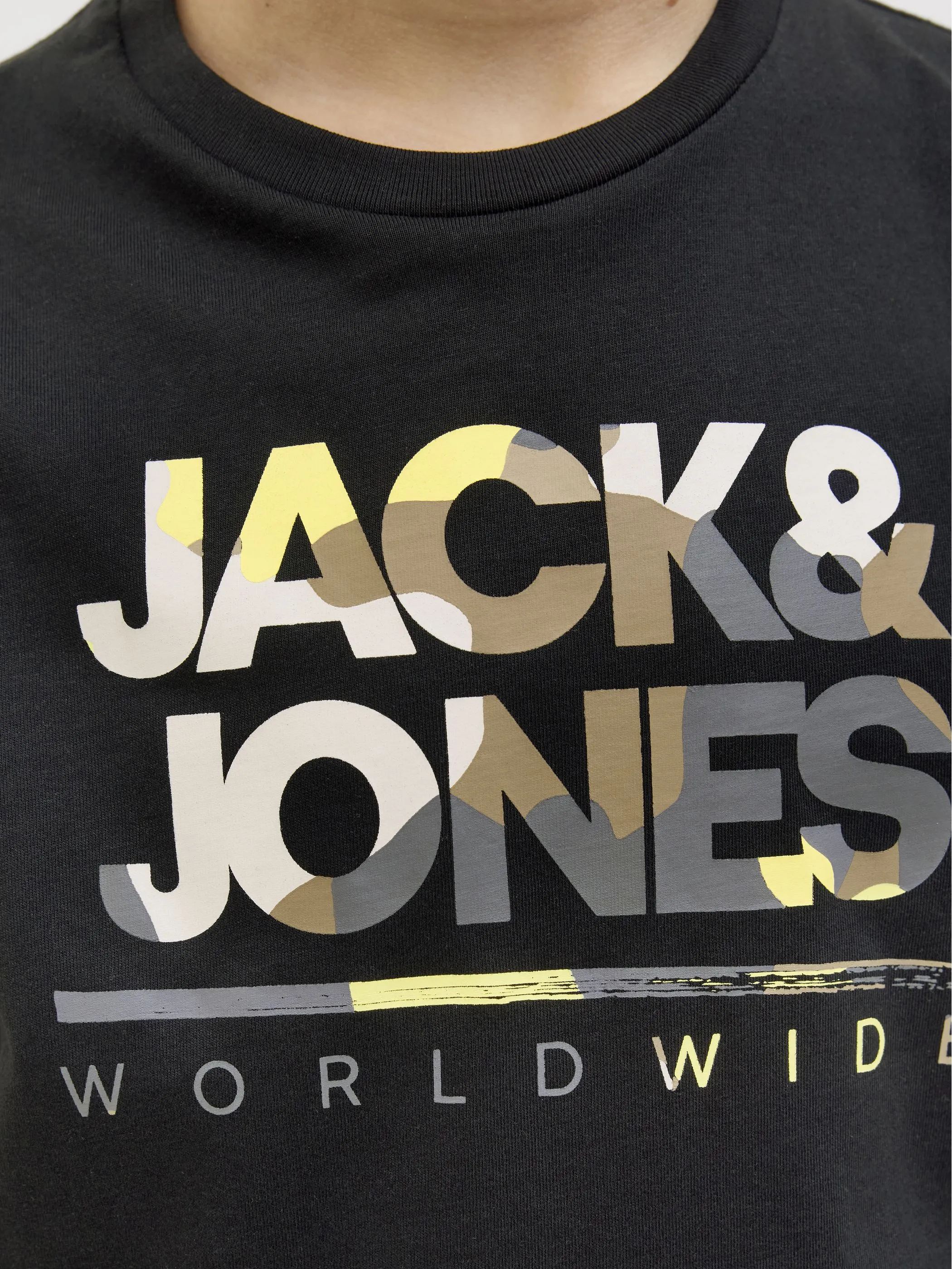 Jack&Jones Junior 12259476 JJLUKE TEE SS CREW NE Blau 907284 178012003 5