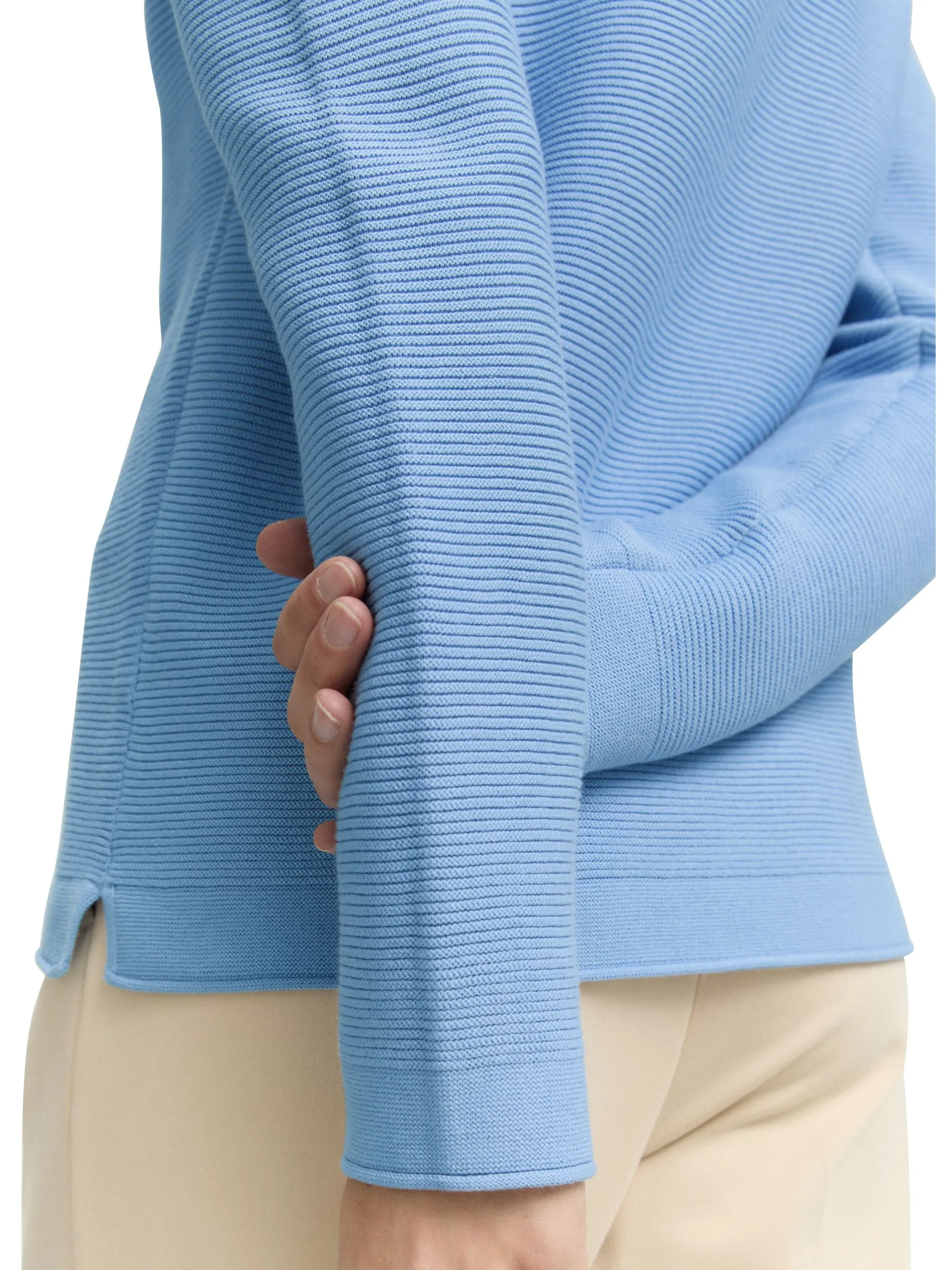Tom Tailor 1016350 NOS sweater new ottoma Blau 827729 34587