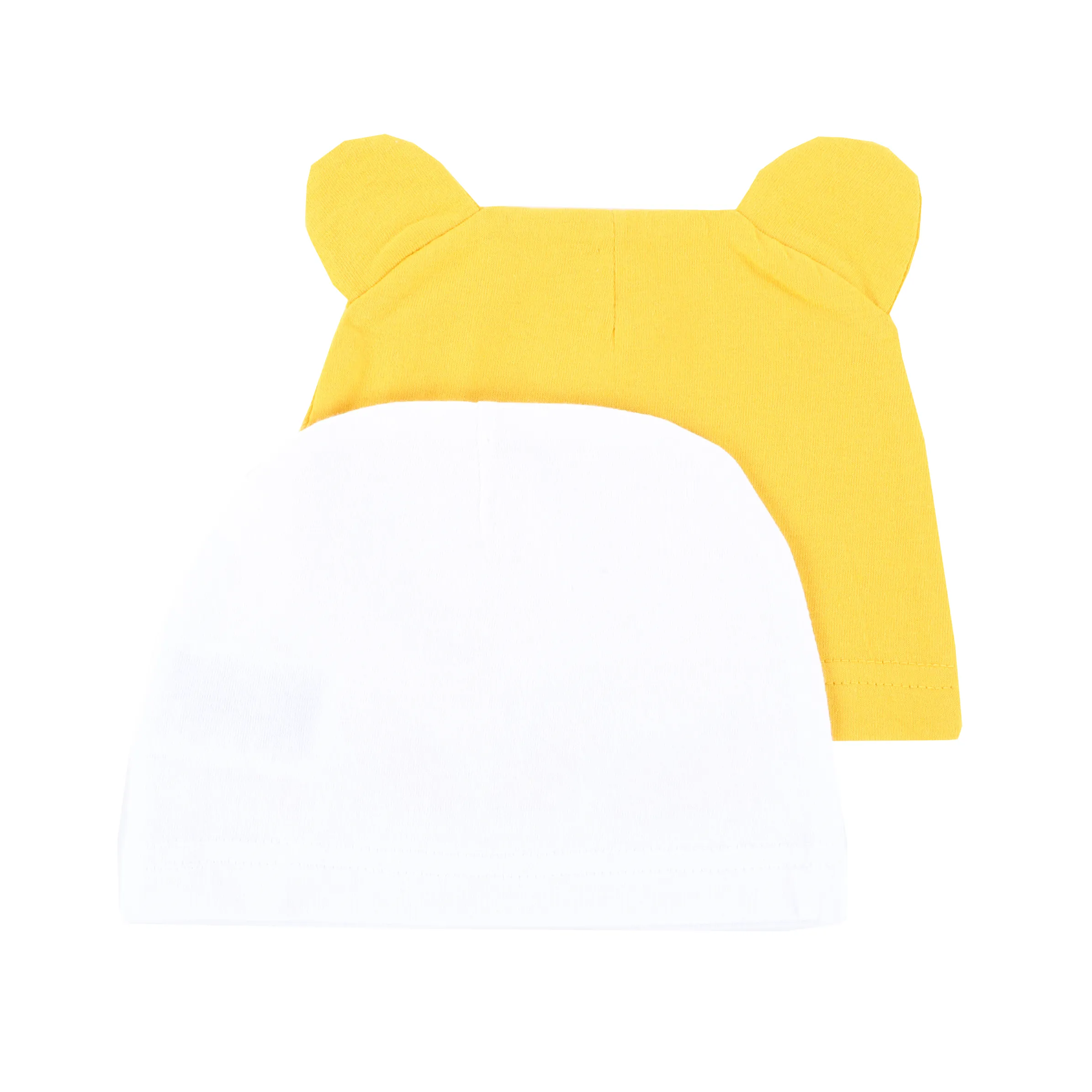 Winnie Pooh Baby Mütze 2er Pack mit Winnie Pooh Motiv Gelb 891613 GELB 2