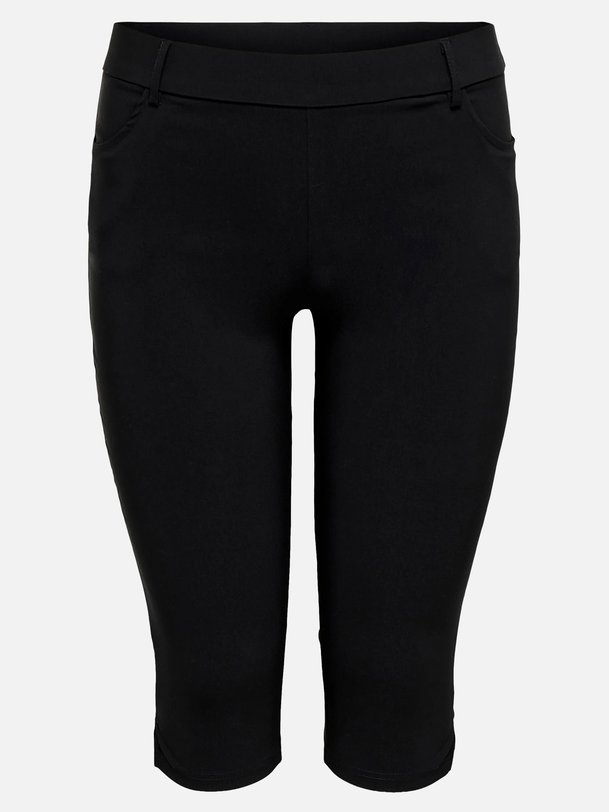 Only Carmakoma 15374741 CARGABBY CAPRI PANTS Schwarz 926827 177911 3