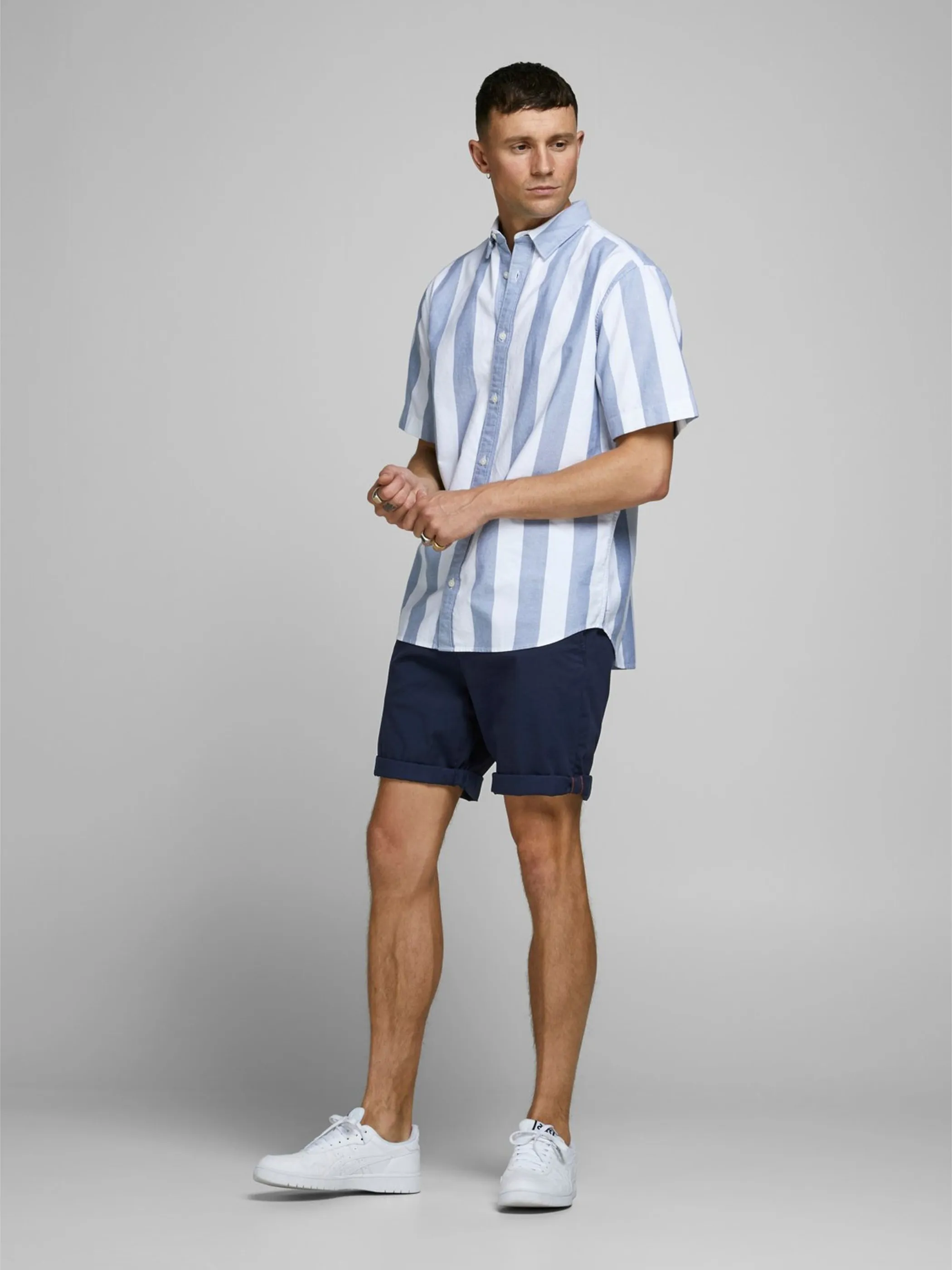 Jack Jones 12165604 JJIBOWIE JJSHORTS SOL Blau 830450 175876 5