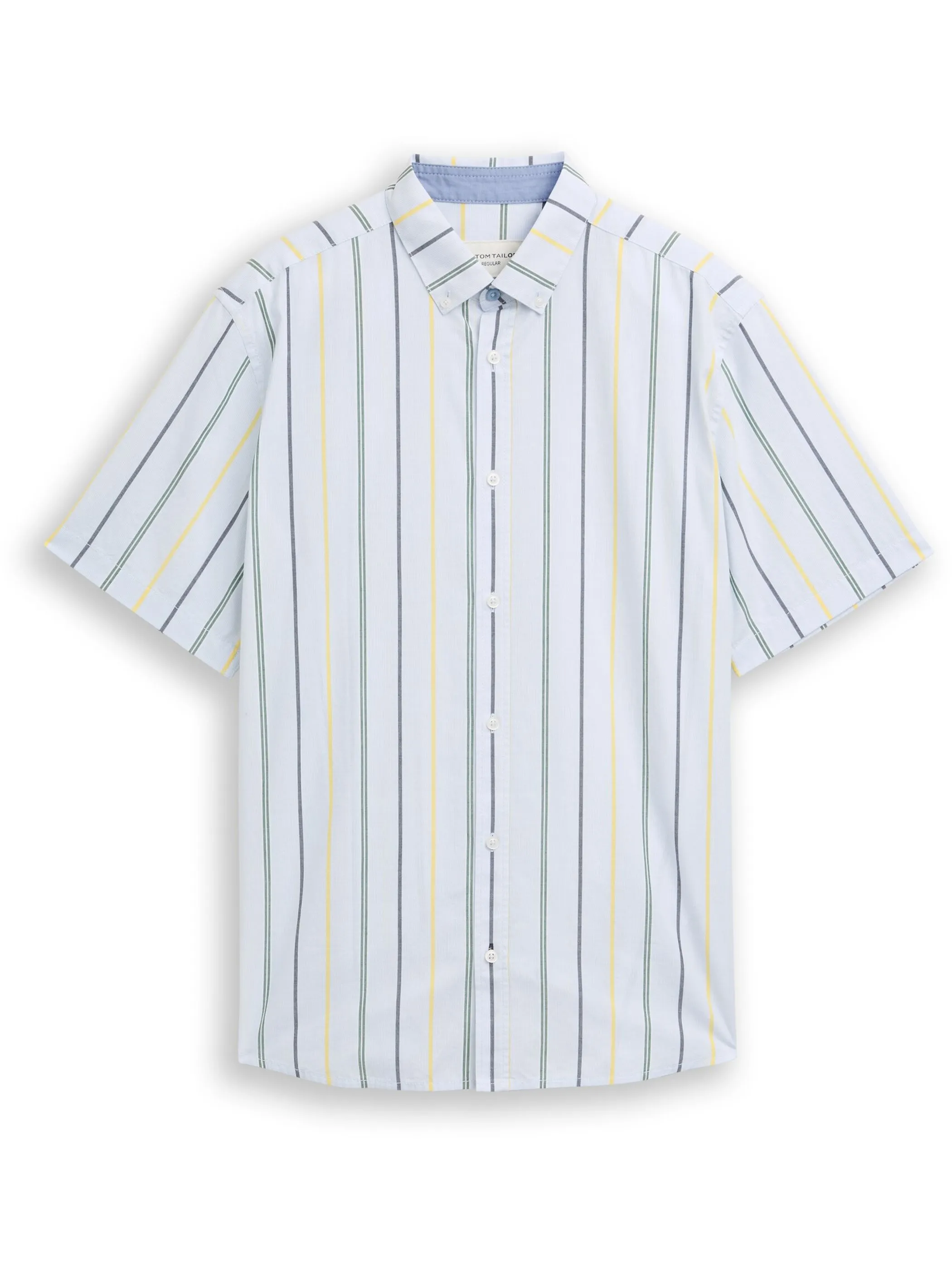 Tom Tailor 1050951 colorful striped oxford shirt Blau 926459 40212 5