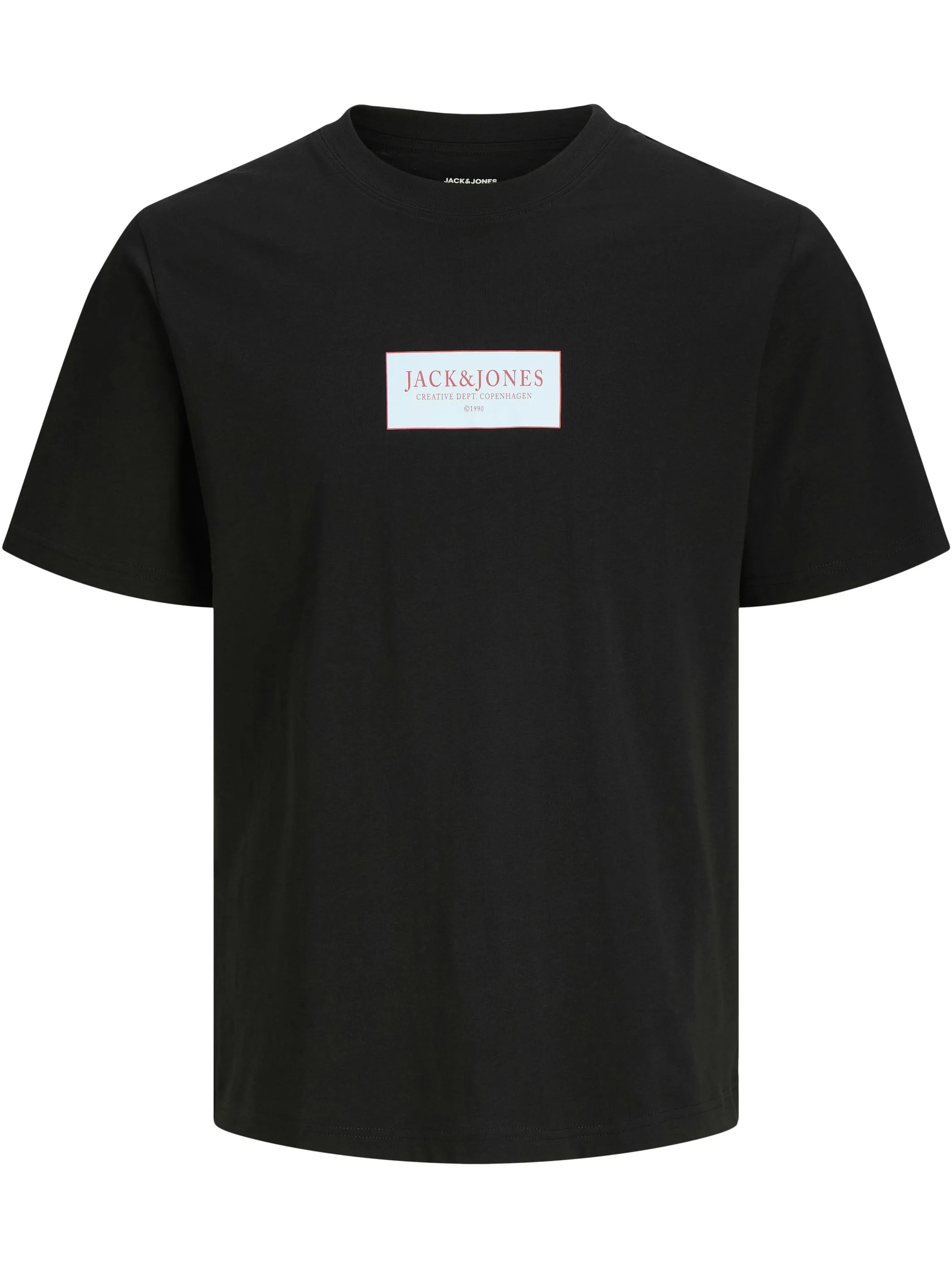 Jack Jones 12294621 JORGREENE TEE SS CREW Schwarz 918389 178012 1
