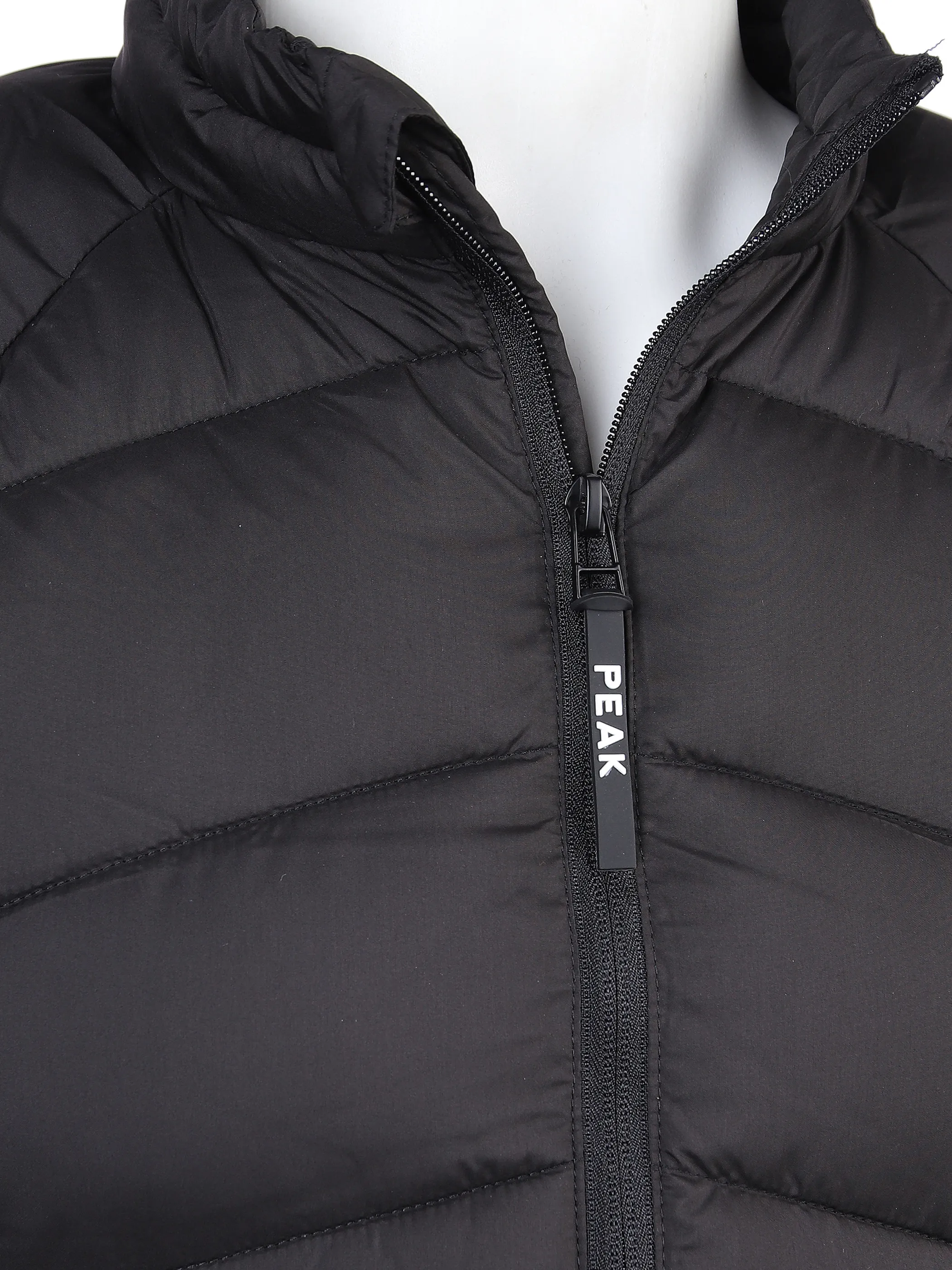 Grinario Sports Da-Jacke mit Stehkragen Schwarz 866248 BLACK 3 Grinario Sports Da-Jacke mit Stehkragen Schwarz 866248 BLACK 3