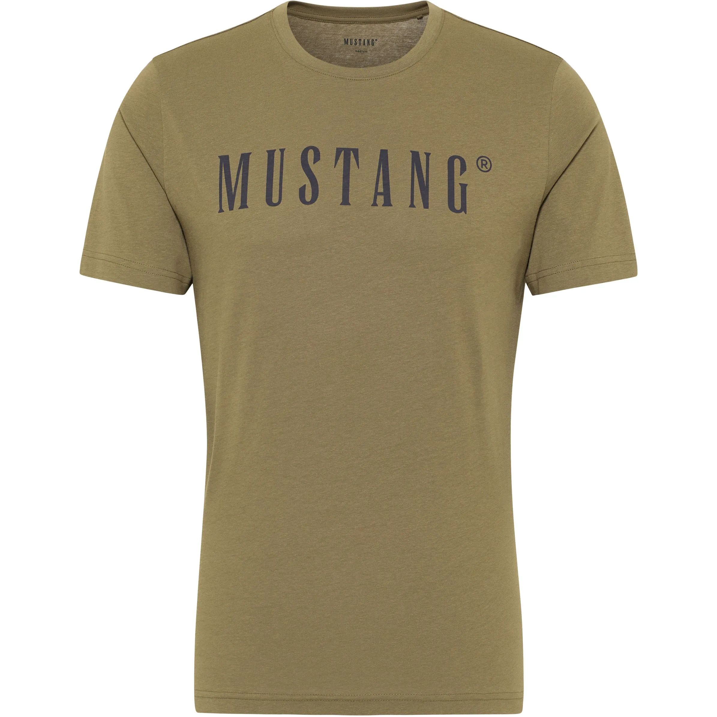 Mustang 1013221 STYLE ALEX C LOGO TEE Grün 874824 6358 1 Mustang 1013221 STYLE ALEX C LOGO TEE Grün 874824 6358 1