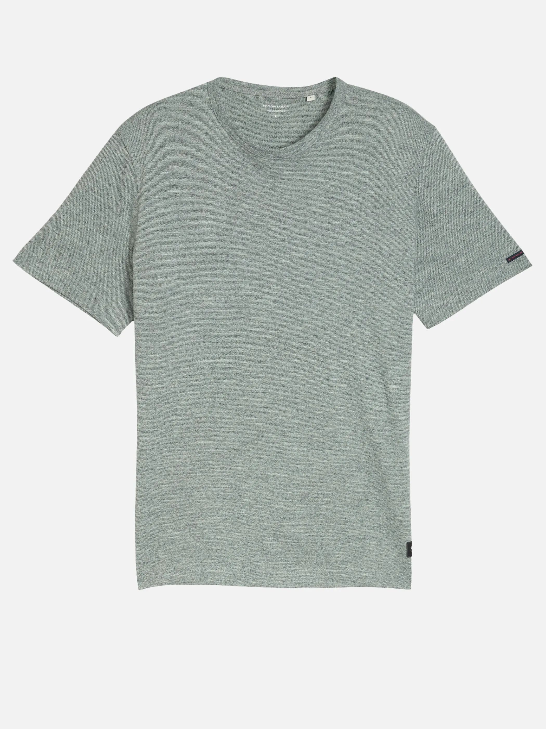 Tom Tailor 1050601 NOS detailed fine striped t-shirt Grün 922102 40037 3