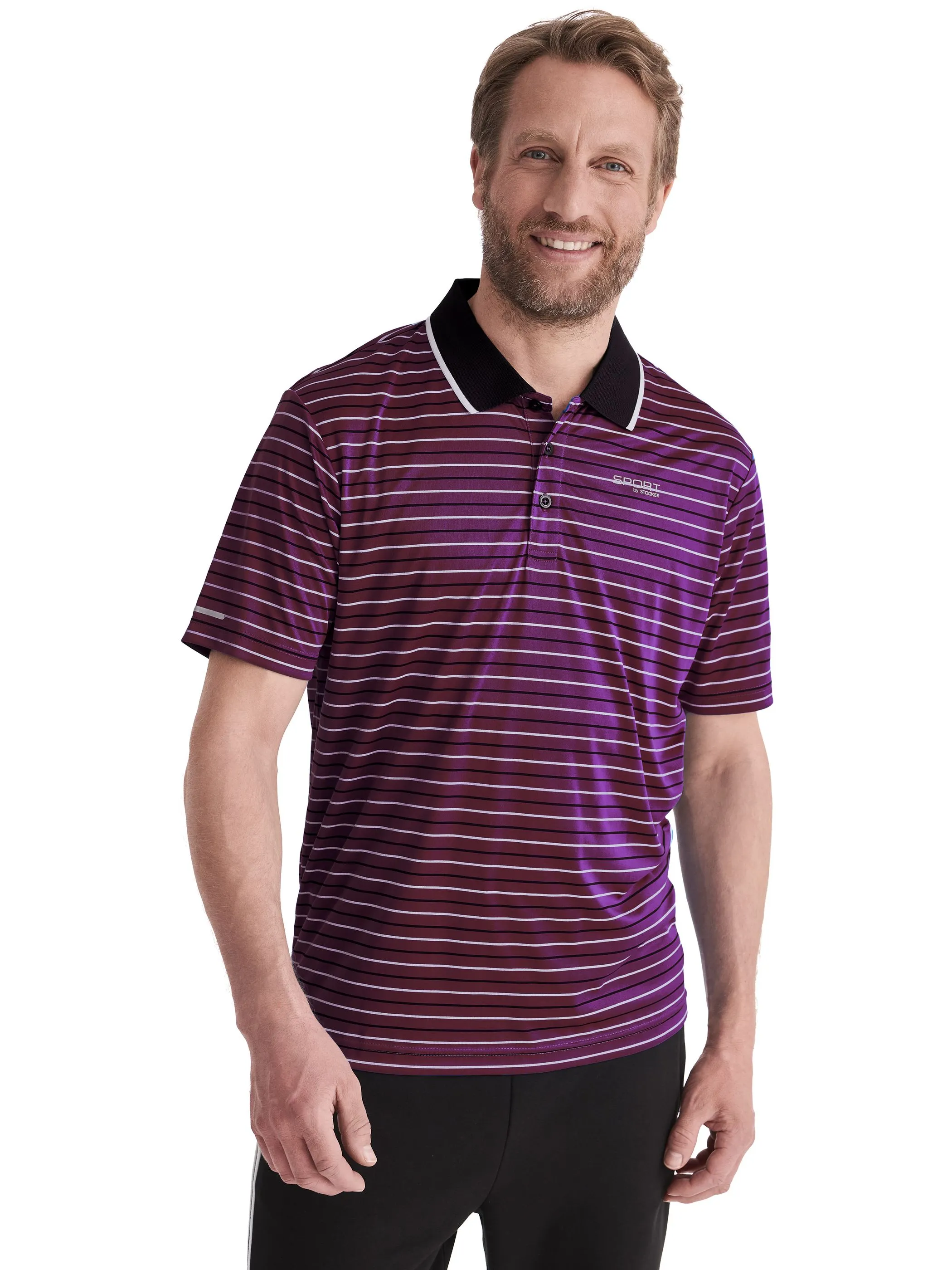 Stooker Athletic 04760310009138 He. Poloshirts, Rot 919803 9138 1