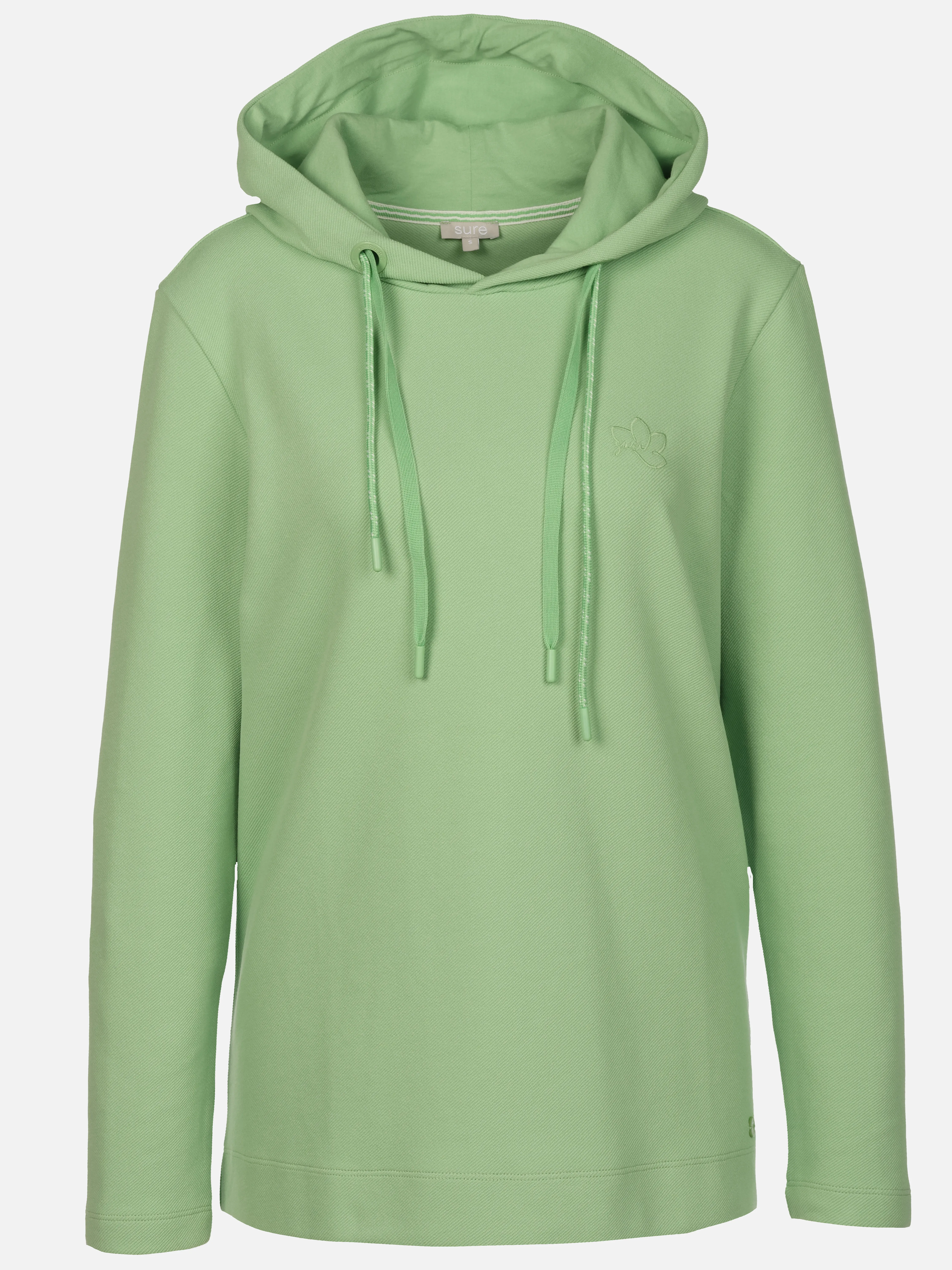 Sure Da-Sweatshirt m. Kapuze Grün 920699 GREEN 1