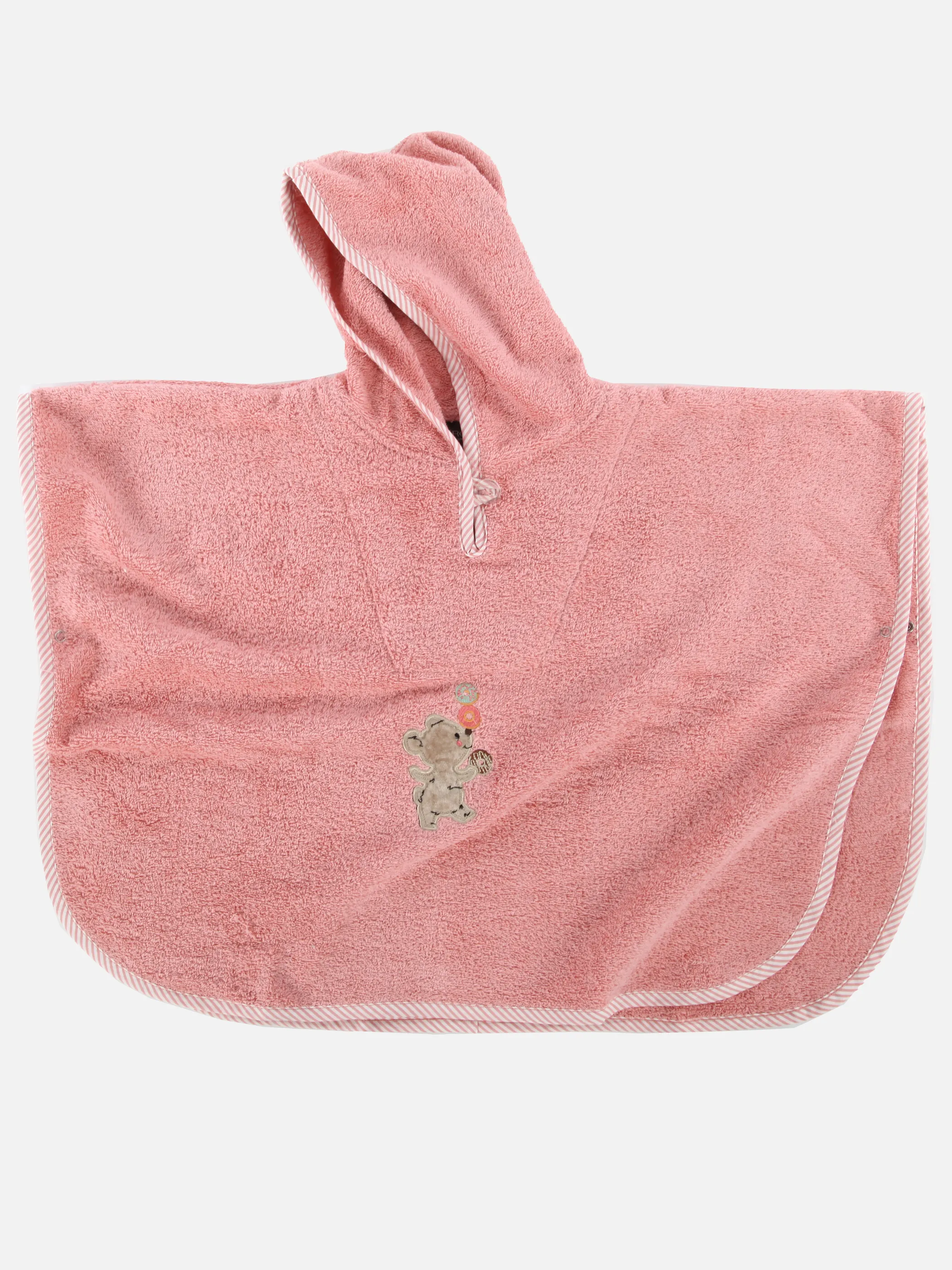Badeponcho Kinder Rosa 893118 BÄR 1