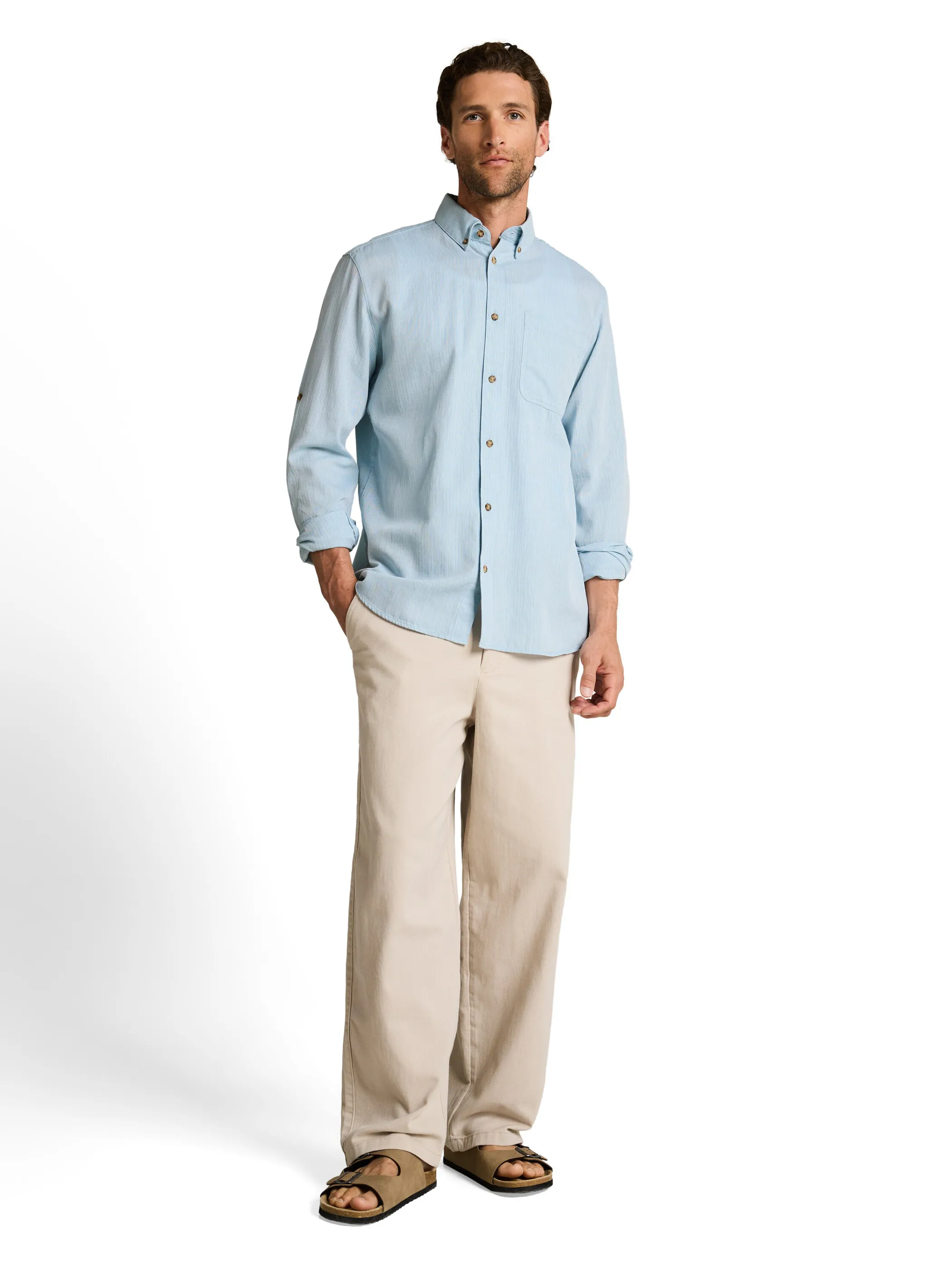 Tom Tailor 1049593 structured shirt Blau 922114 39588 1