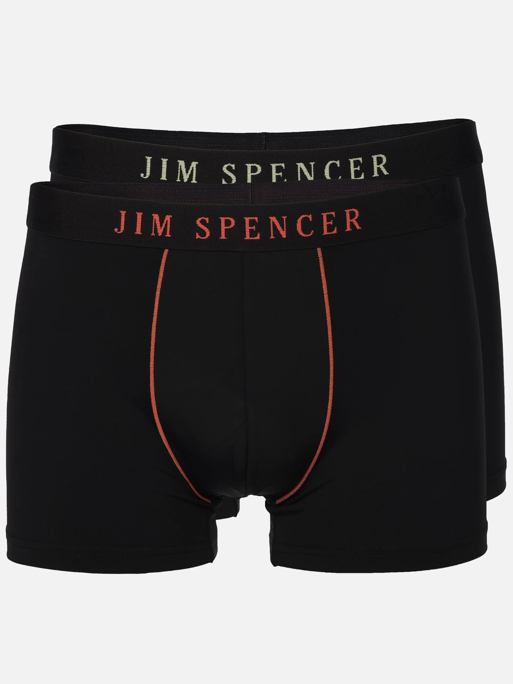 Jim Spencer He. Retro 2er mit Kontraststre Schwarz 922761 SCHWARZ 1