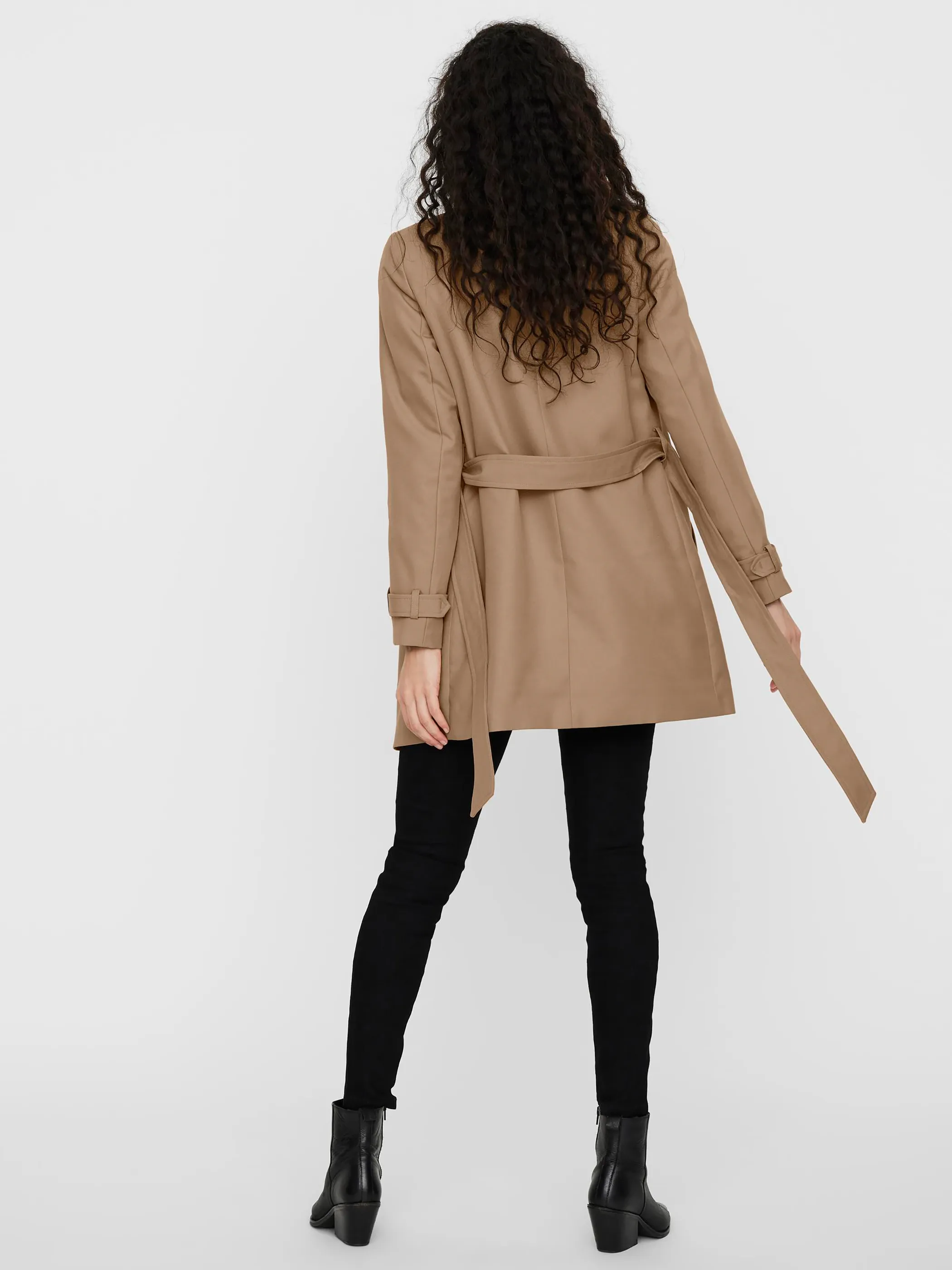 Vero Moda 10239411 VMCELESTE 3/4 TRENCHC Braun 888447 202611 2