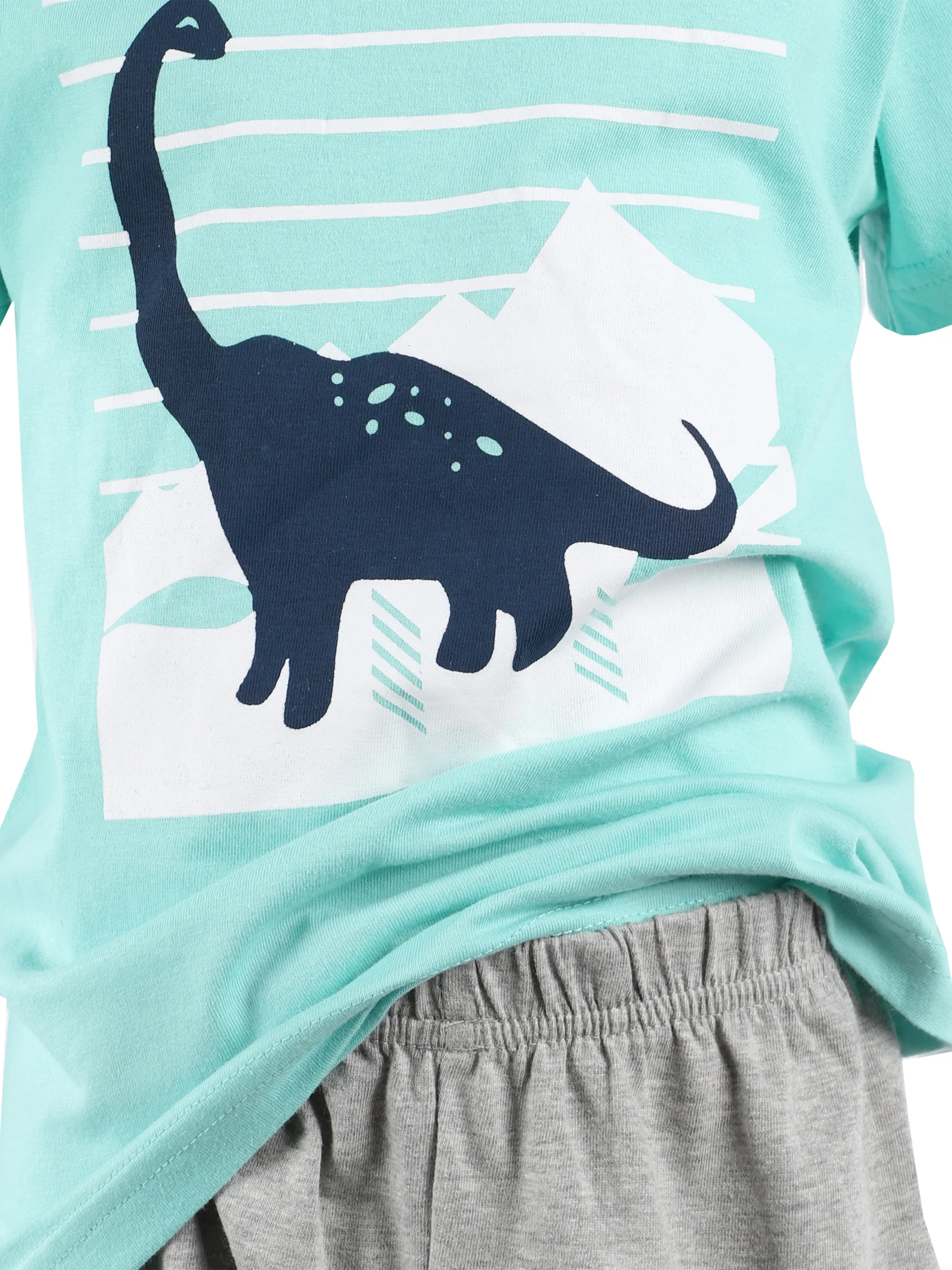 Stop + Go MB Pyjama Dino Shirt 1/2 Arm H Grün 873695 MINT/GEMIS 3 Stop + Go MB Pyjama Dino Shirt 1/2 Arm H Grün 873695 MINT/GEMIS 3