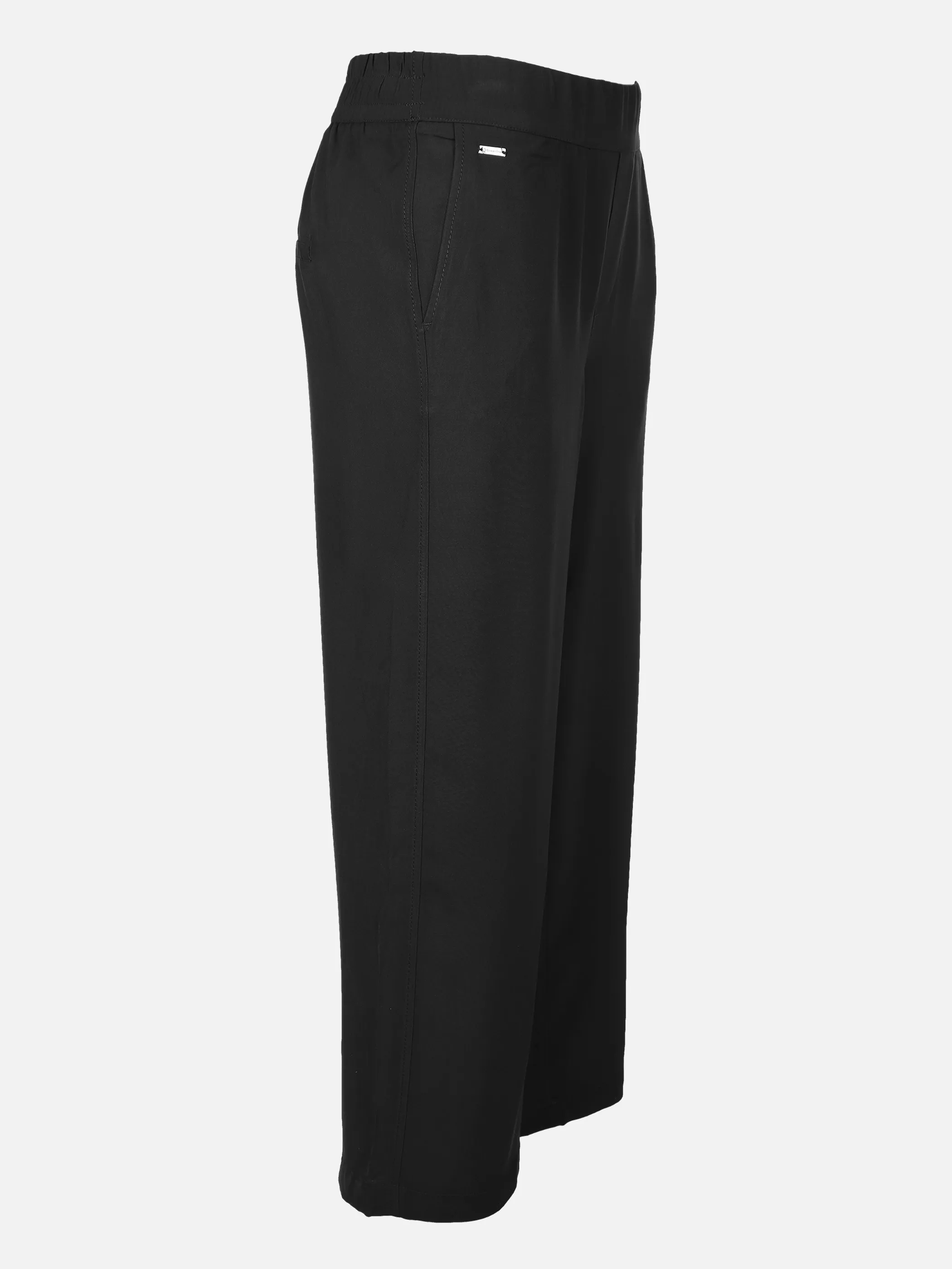 Street One A376412 Style QR Emee HW Wide Leg Soli Schwarz 882161 10001 3