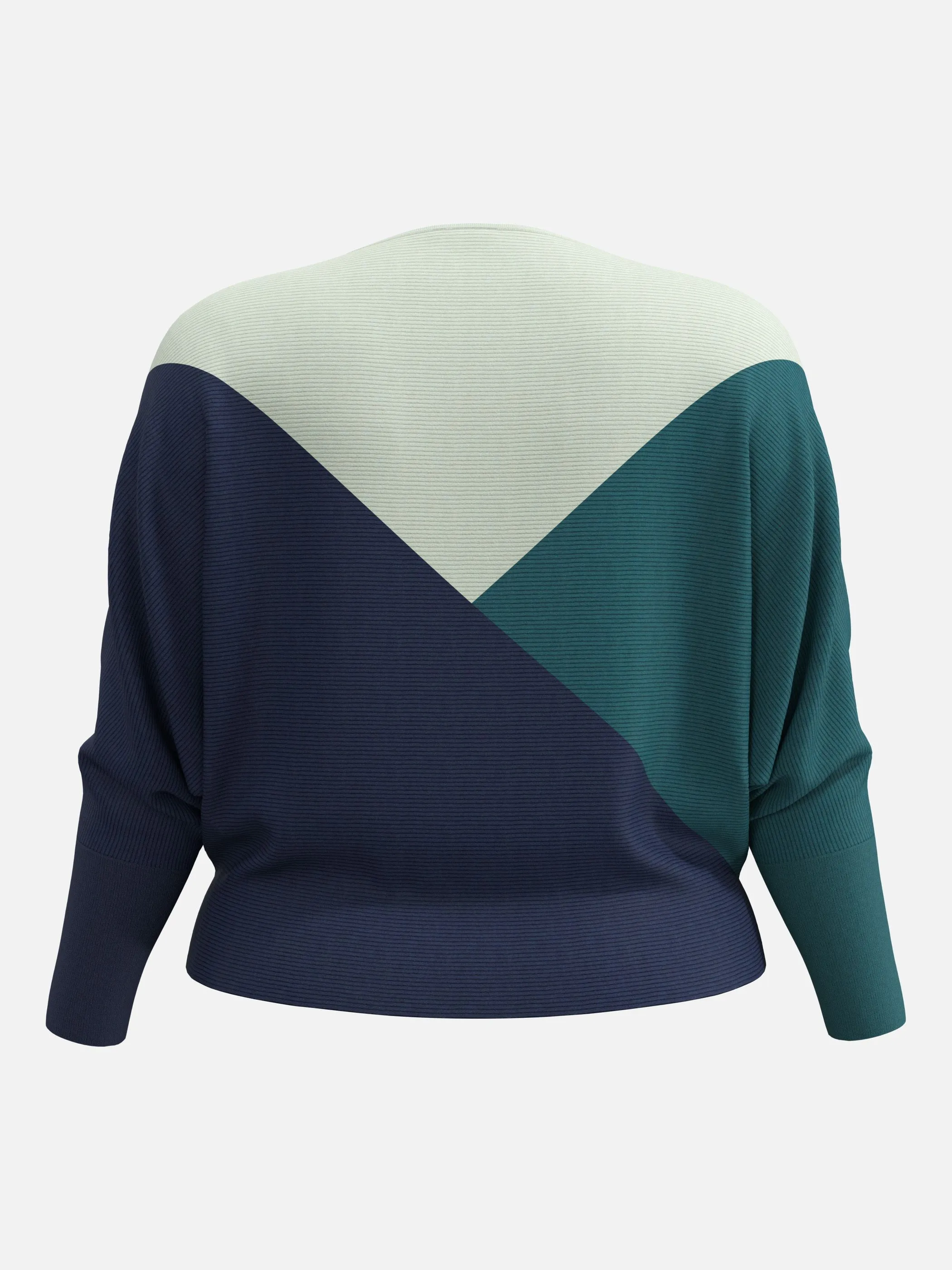Sonja Blank Da-gr.Gr. Pullover Türkis 930001 PETROLSTRI 2