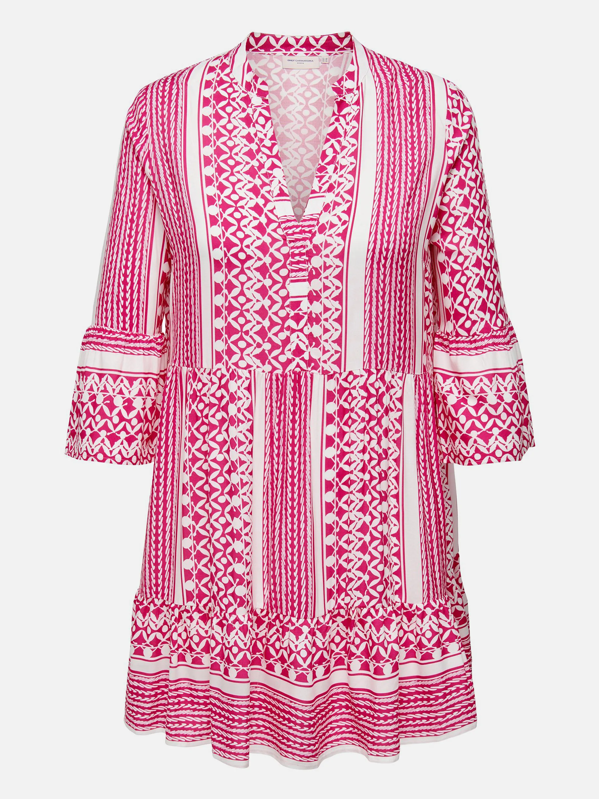 Only Carmakoma 15206065 CARMARRAKESH 3/4 TUNI Pink 837500 259656001 1 Only Carmakoma 15206065 CARMARRAKESH 3/4 TUNI Pink 837500 259656001 1