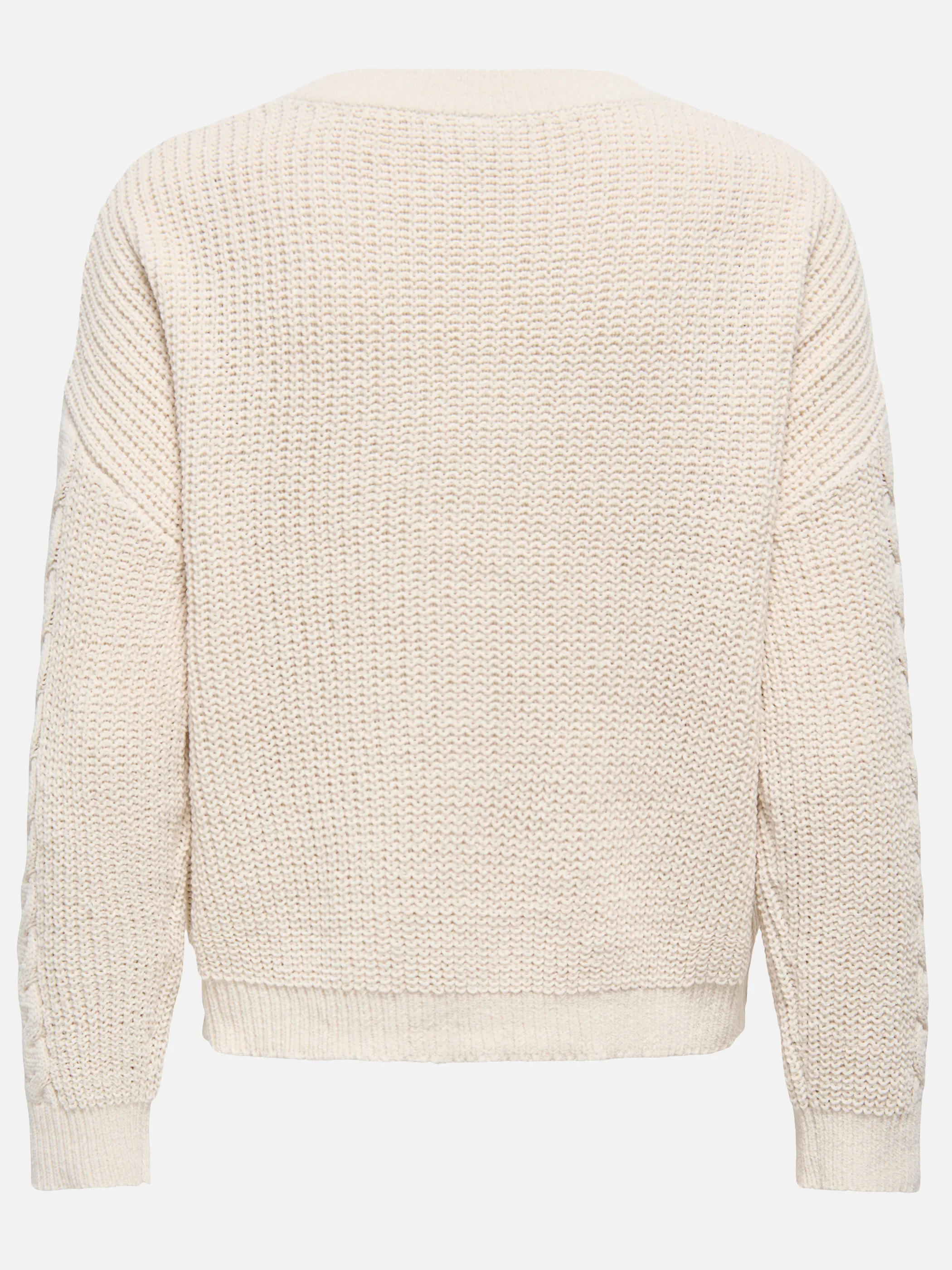 Only 15374804 ONLELLY LS O-NECK CC Beige 928690 180083002 4