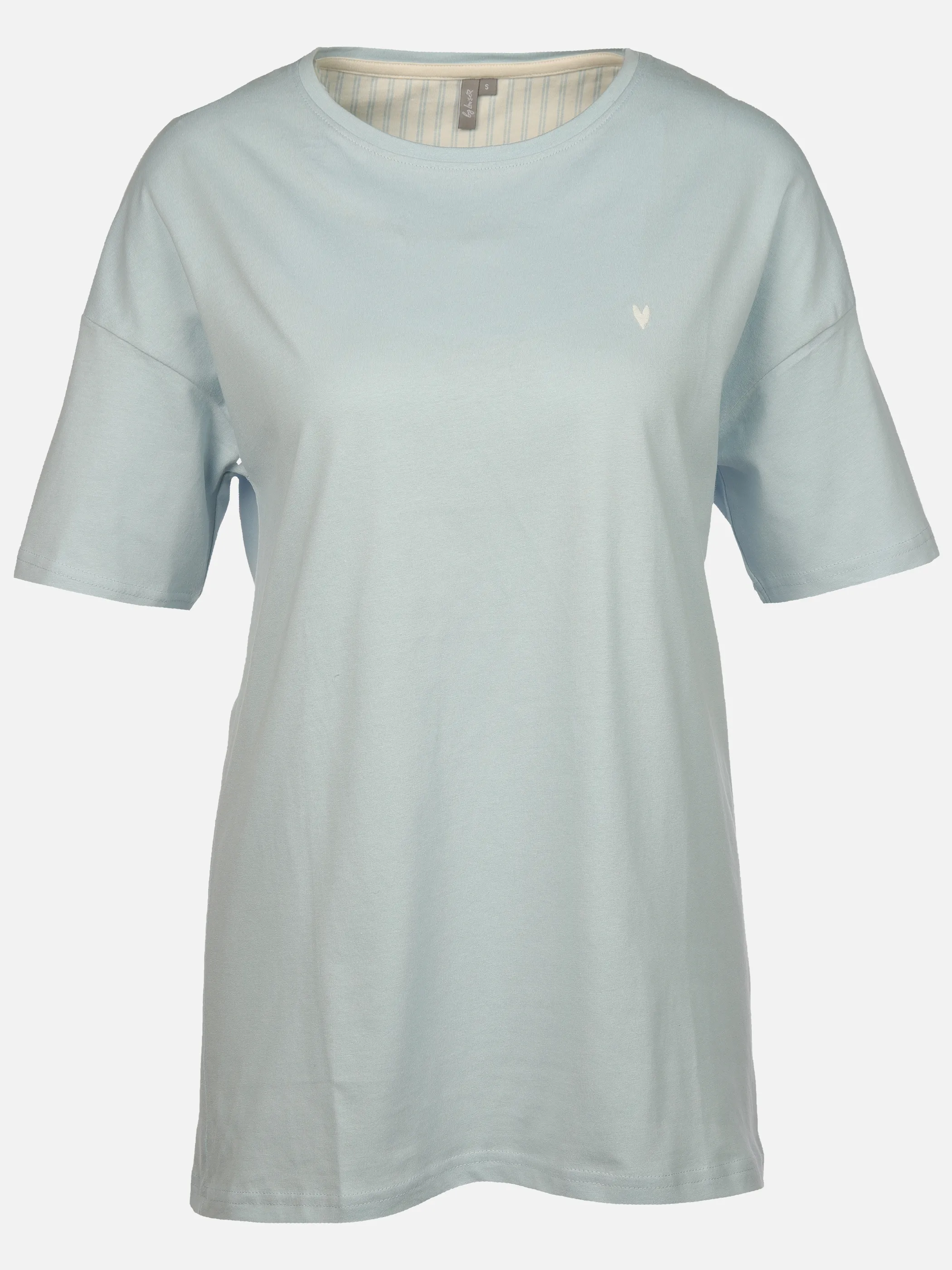 byLouise Da. Schlafshirt uni Blau 906745 BLAU 1 byLouise Da. Schlafshirt uni Blau 906745 BLAU 1