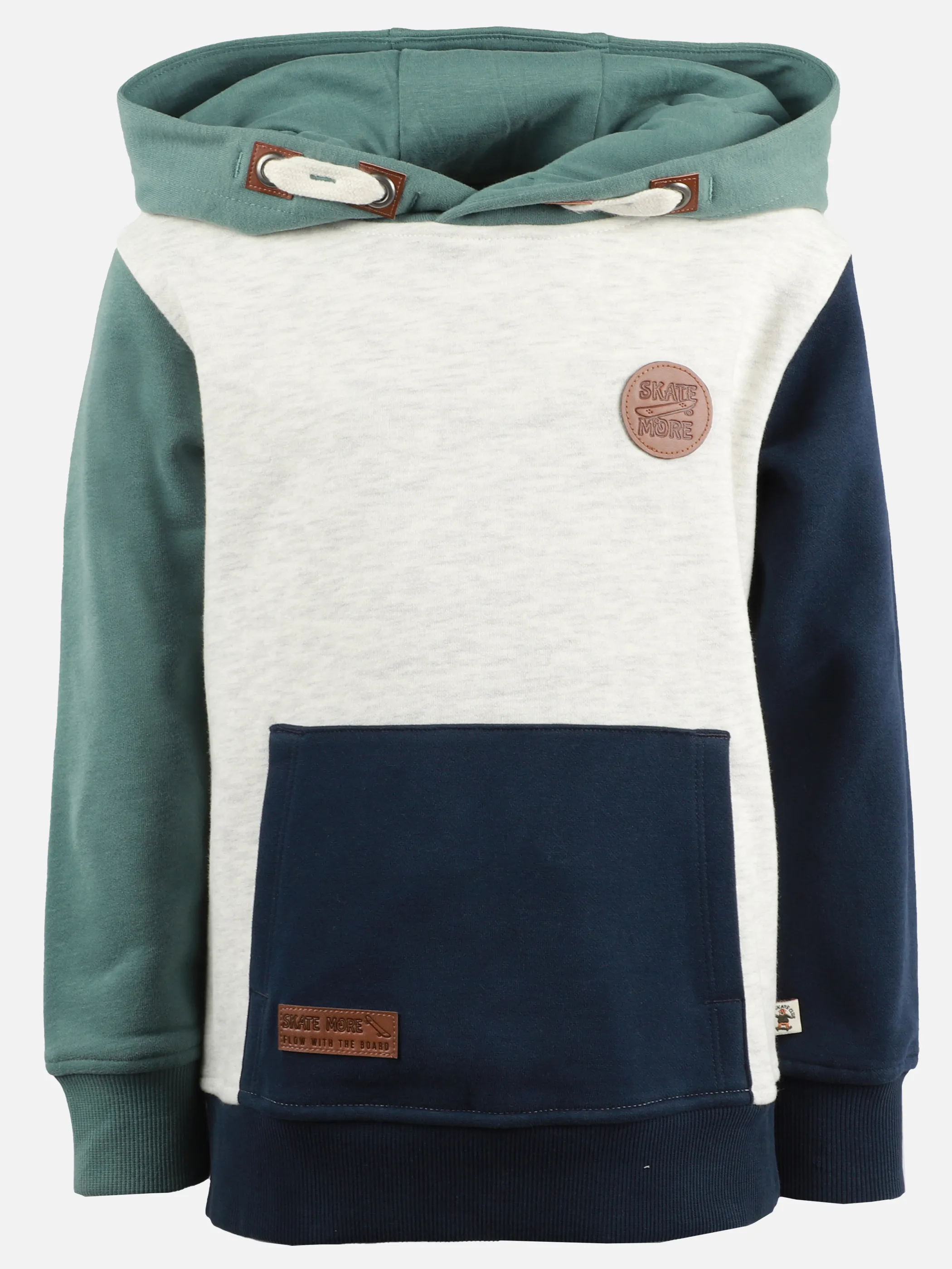 One Way KJ Sweatshirt in grau/blau Grau 913512 GRAU MEL 1
