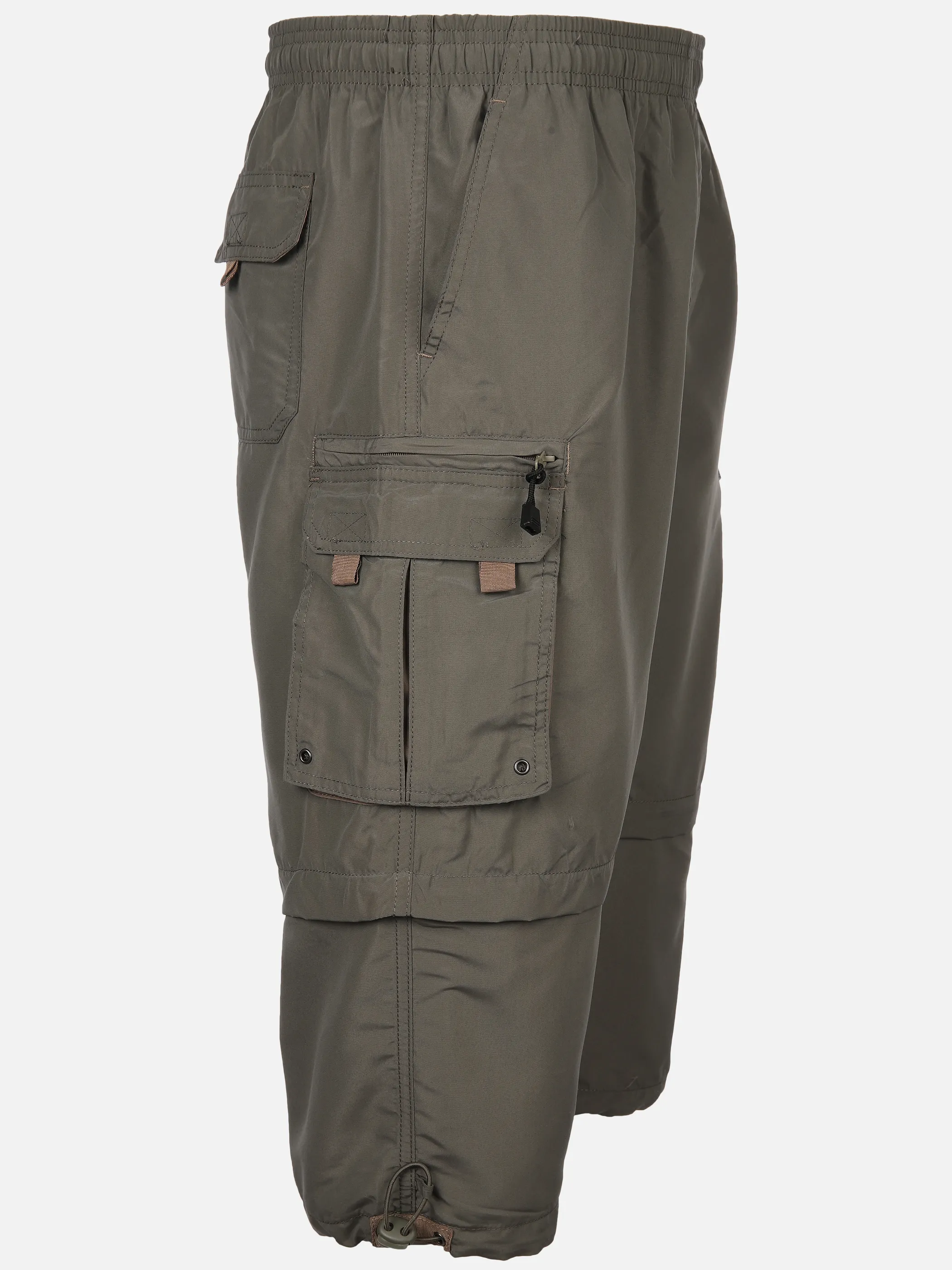 Worker He. Zipp-Off Caprishort 3/4 Oliv 890476 OLIVE 3