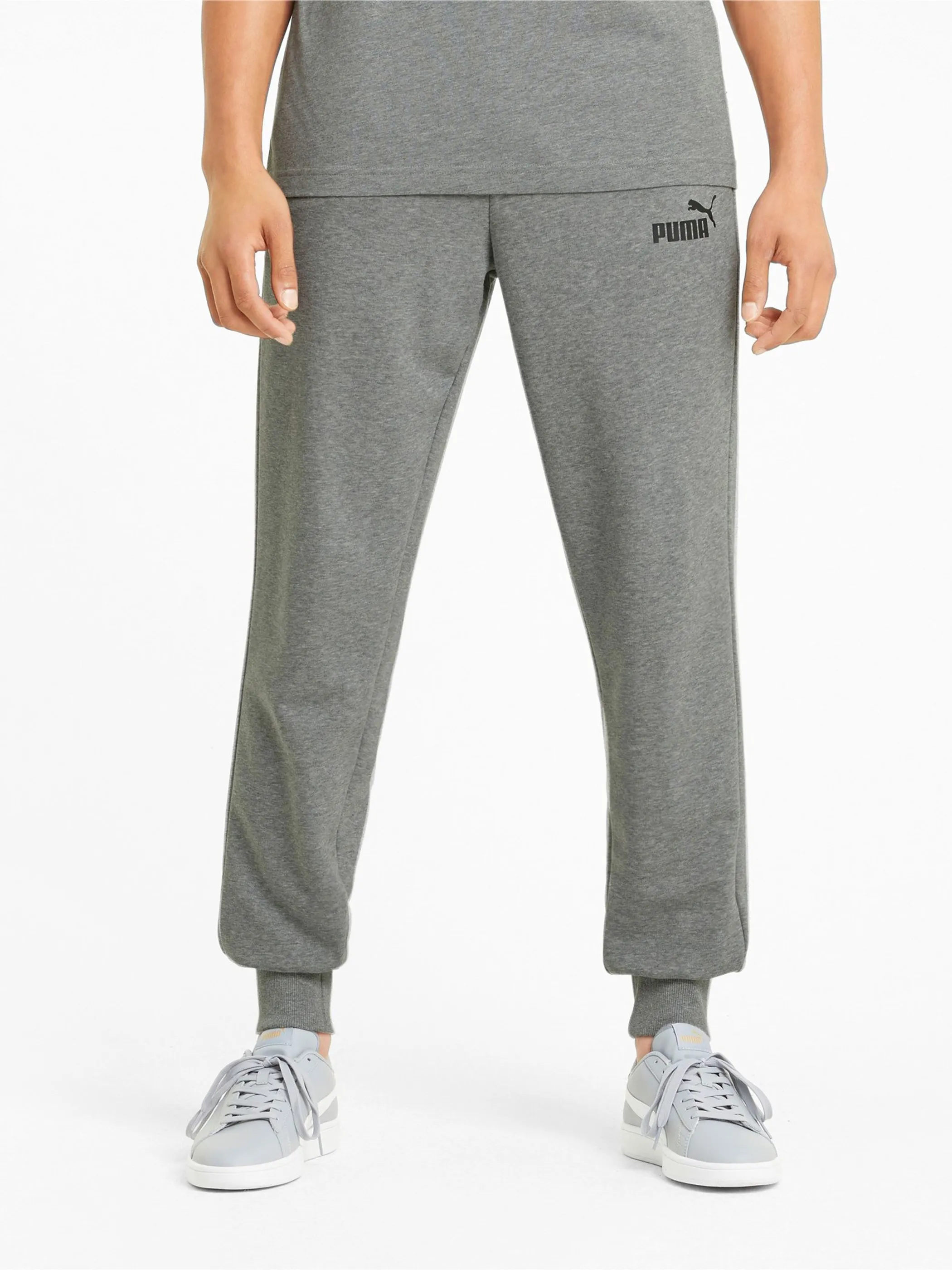 Puma 586716 He-Jogginghose mit Bünd Grau 856652 03 4 Puma 586716 He-Jogginghose mit Bünd Grau 856652 03 4