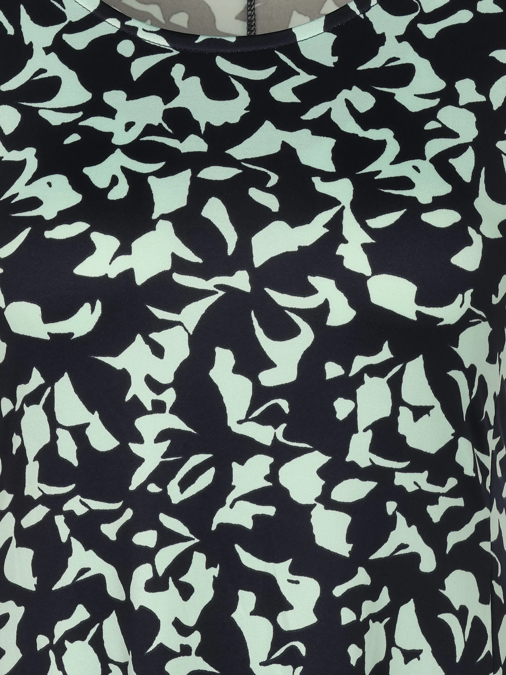 Sure Da-Jerseykleid Alloverprint Marine 924180 ICYMORN 3