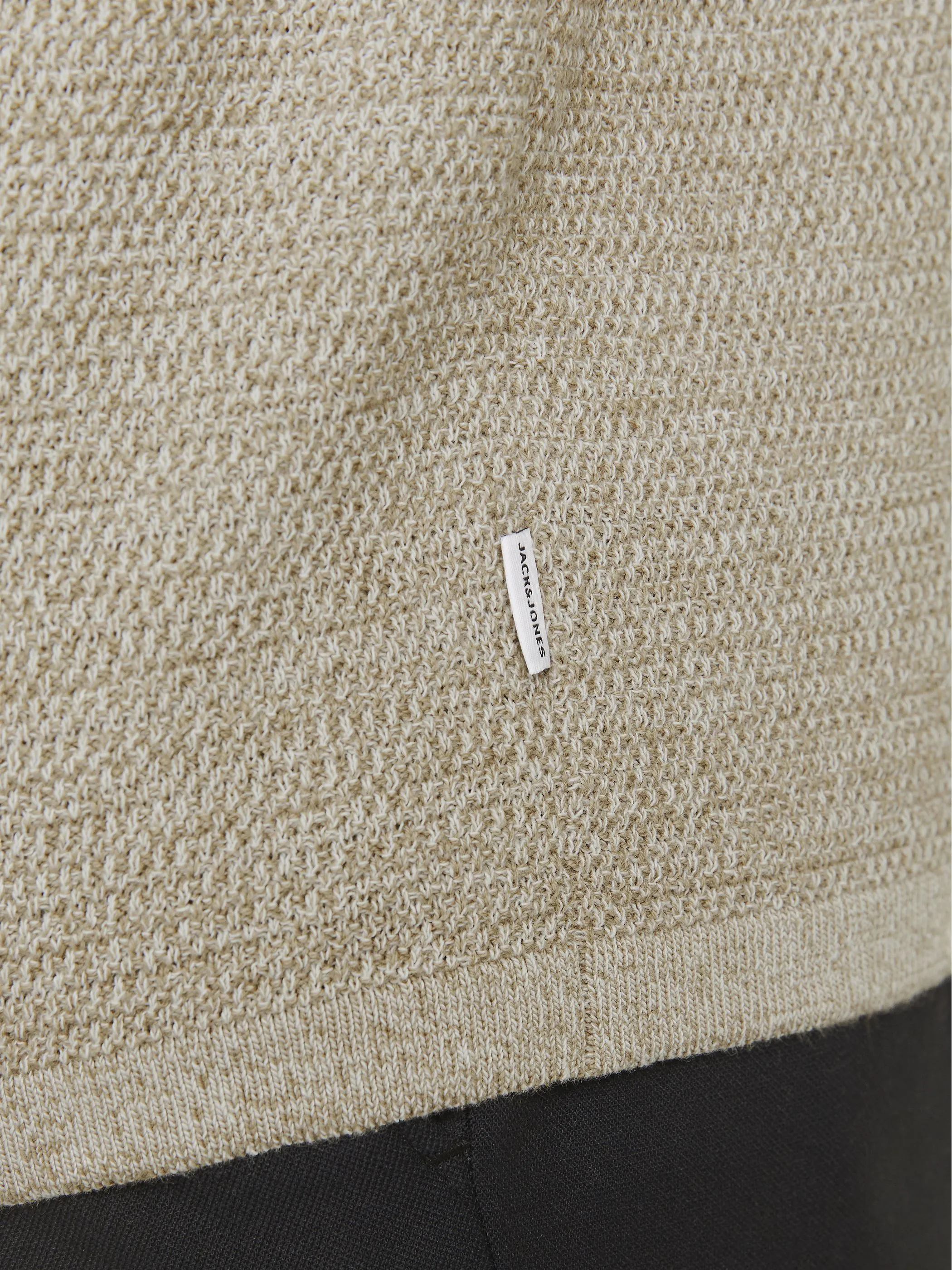 Jack Jones 12268281 JJEGEORGE KNIT POLO S Beige 903405 176547001 4