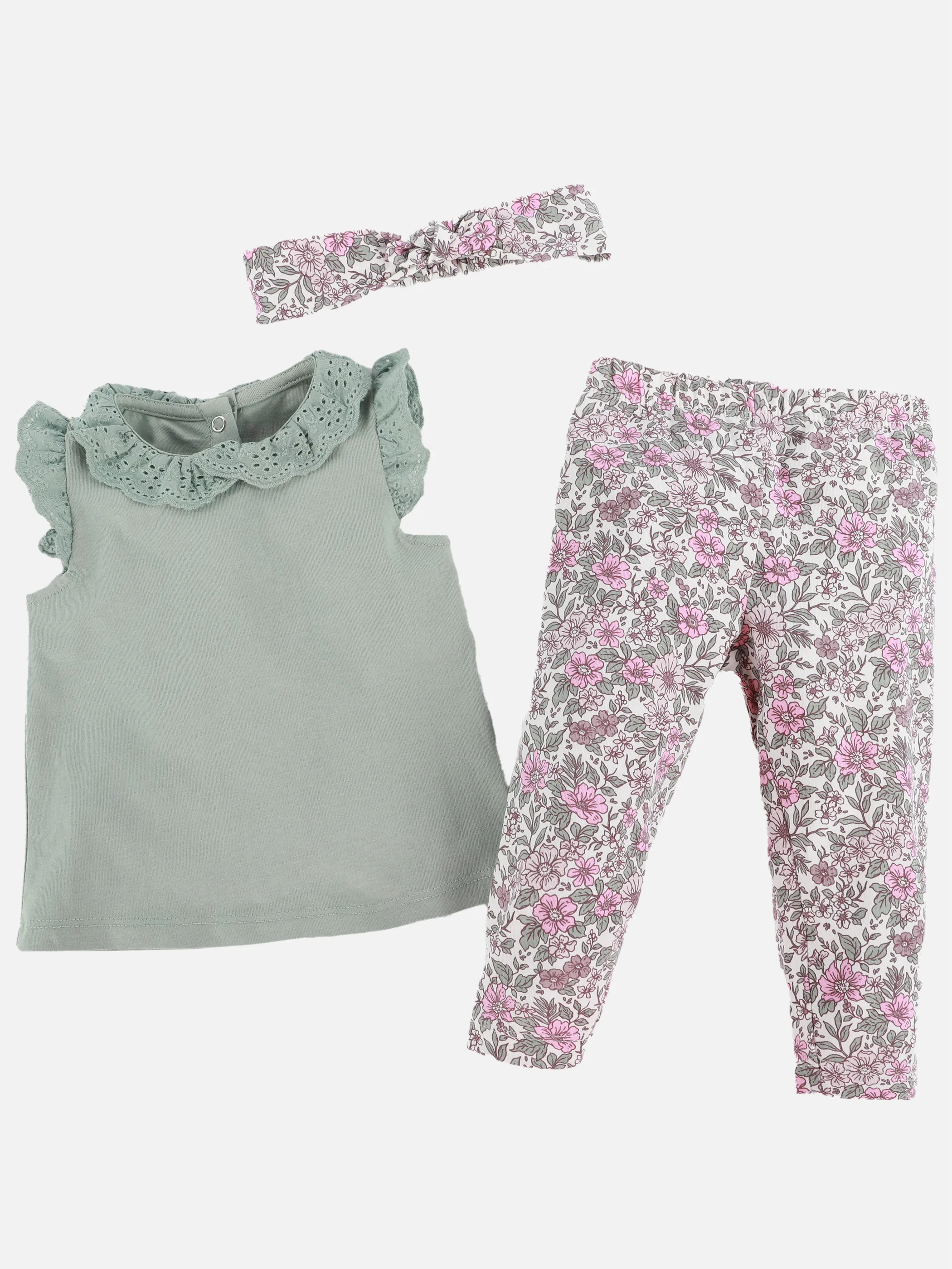 Bubble Gum BM 3tlg Set T-Shirt, Leggings + Haarband mit AOP Bunt 906707 BUNT 4