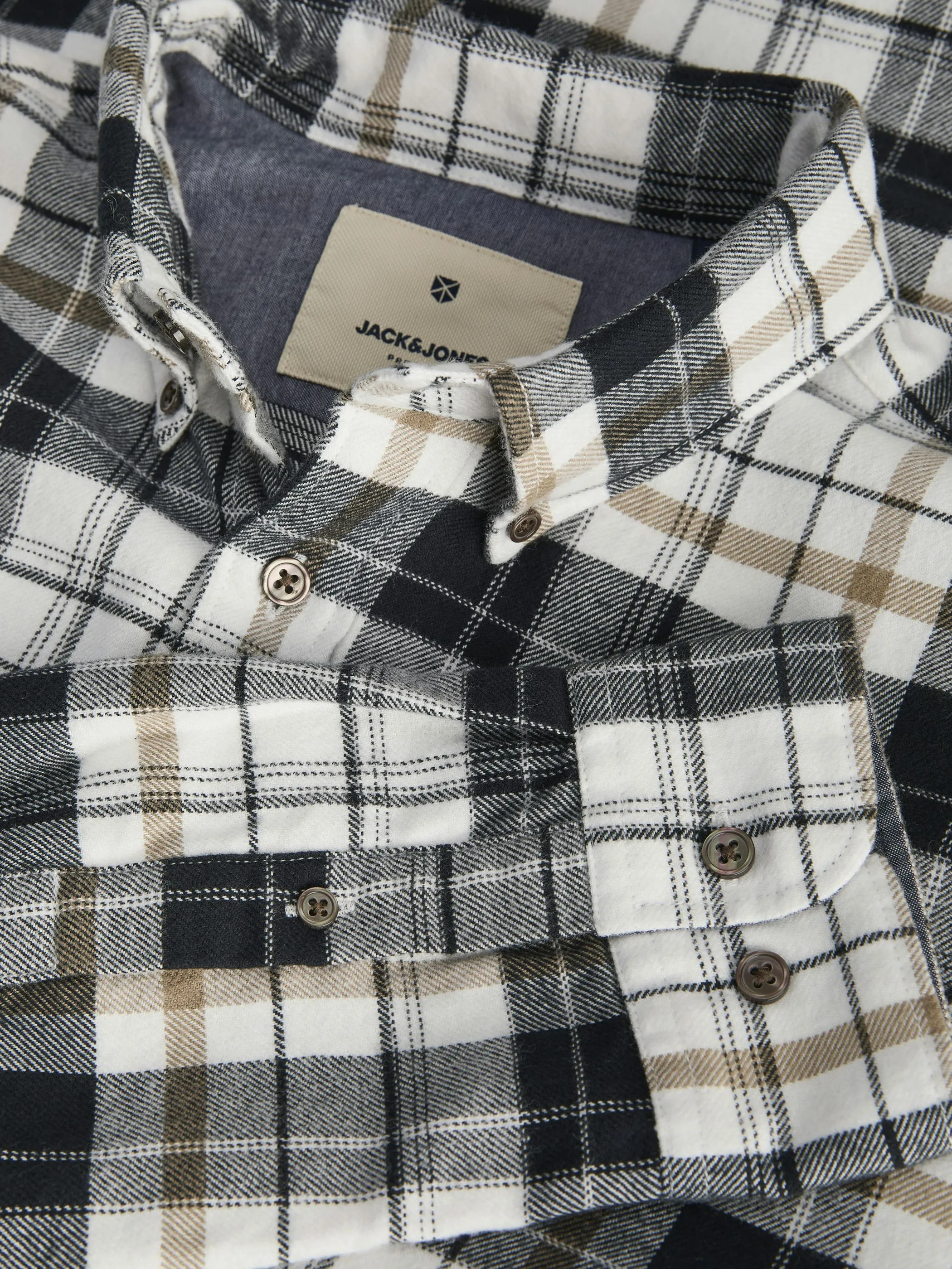 Jack&Jones Premium 12286224 JPRBLUBARKLEY FLANNEL Grün 917830 218770 3