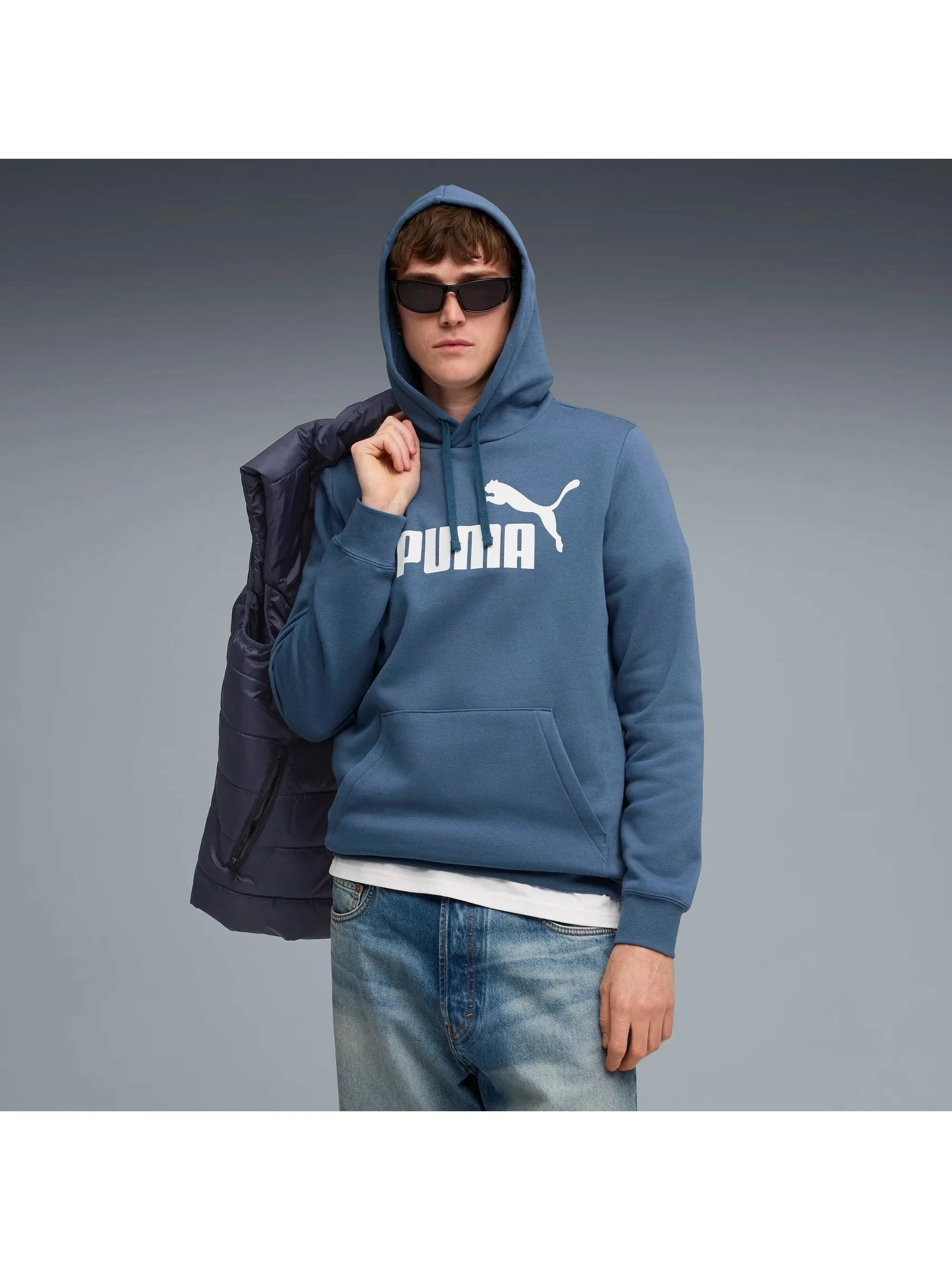 Puma 682571 He-Hoodie ESS No. 1 Logo Blau 912721 0080 4