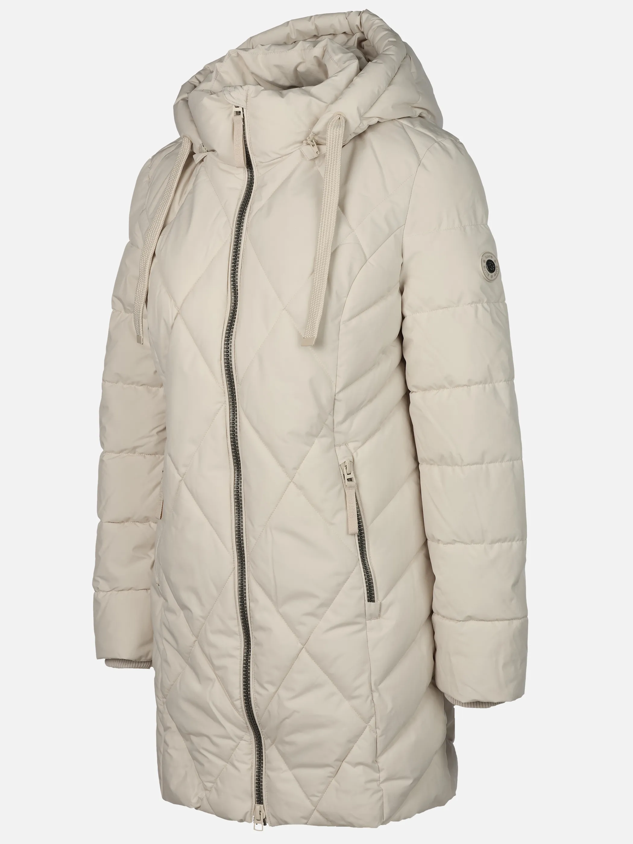 Sure Da-Steppmantel m. Kapuze Beige 913056 MOONBEAM 3