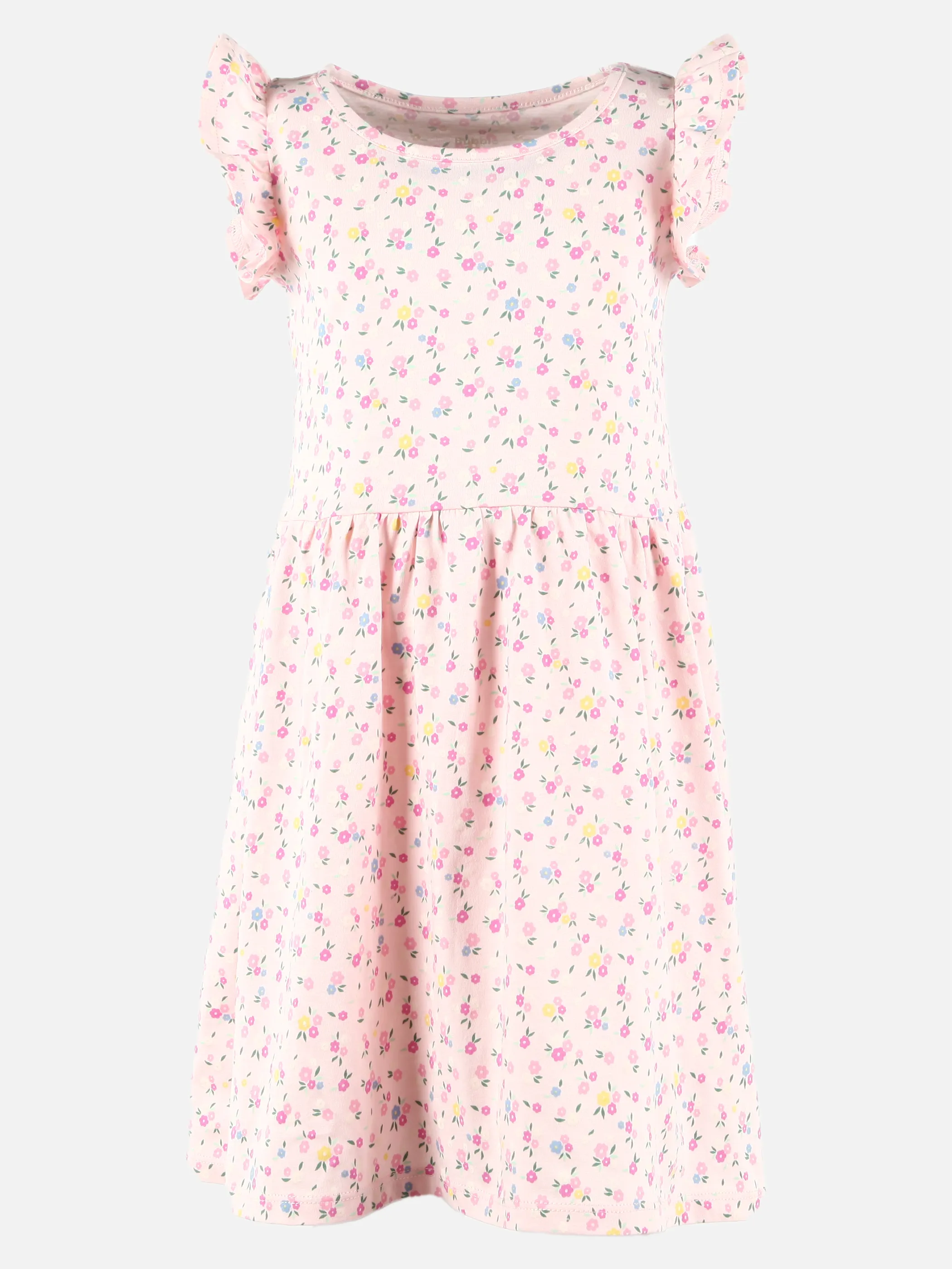 Bubble Gum KM kurzarm Kleid mit Rüschen und versch. AOP´s Rosa 907408 ROSA 1