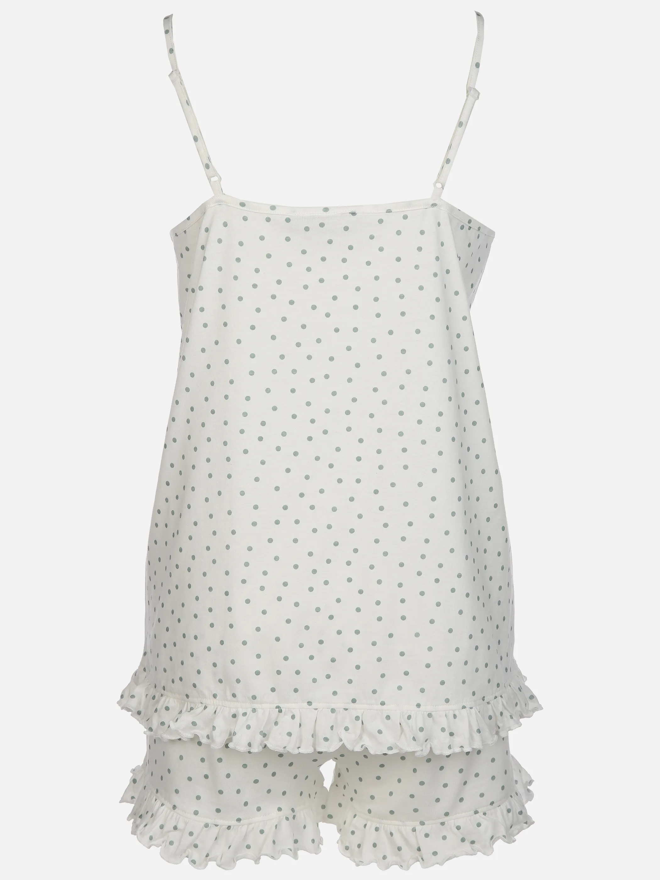 Sure Da Shorty gepunktet Top+Short Weiß 892636 ECRUE 2