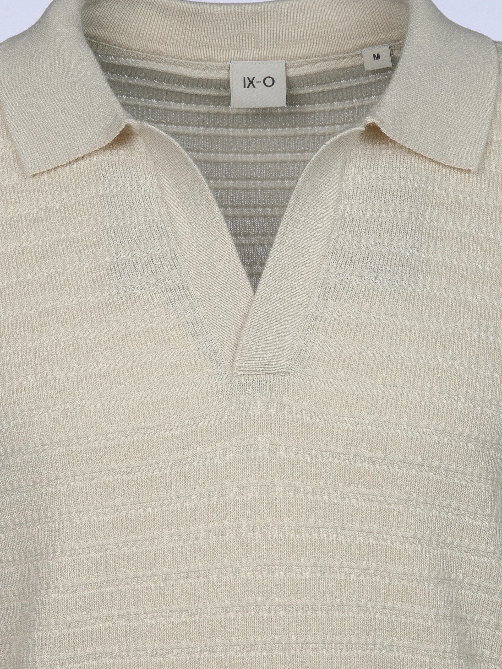 IX-O YF He-Poloshirt Beige 908819 BEIGE 3