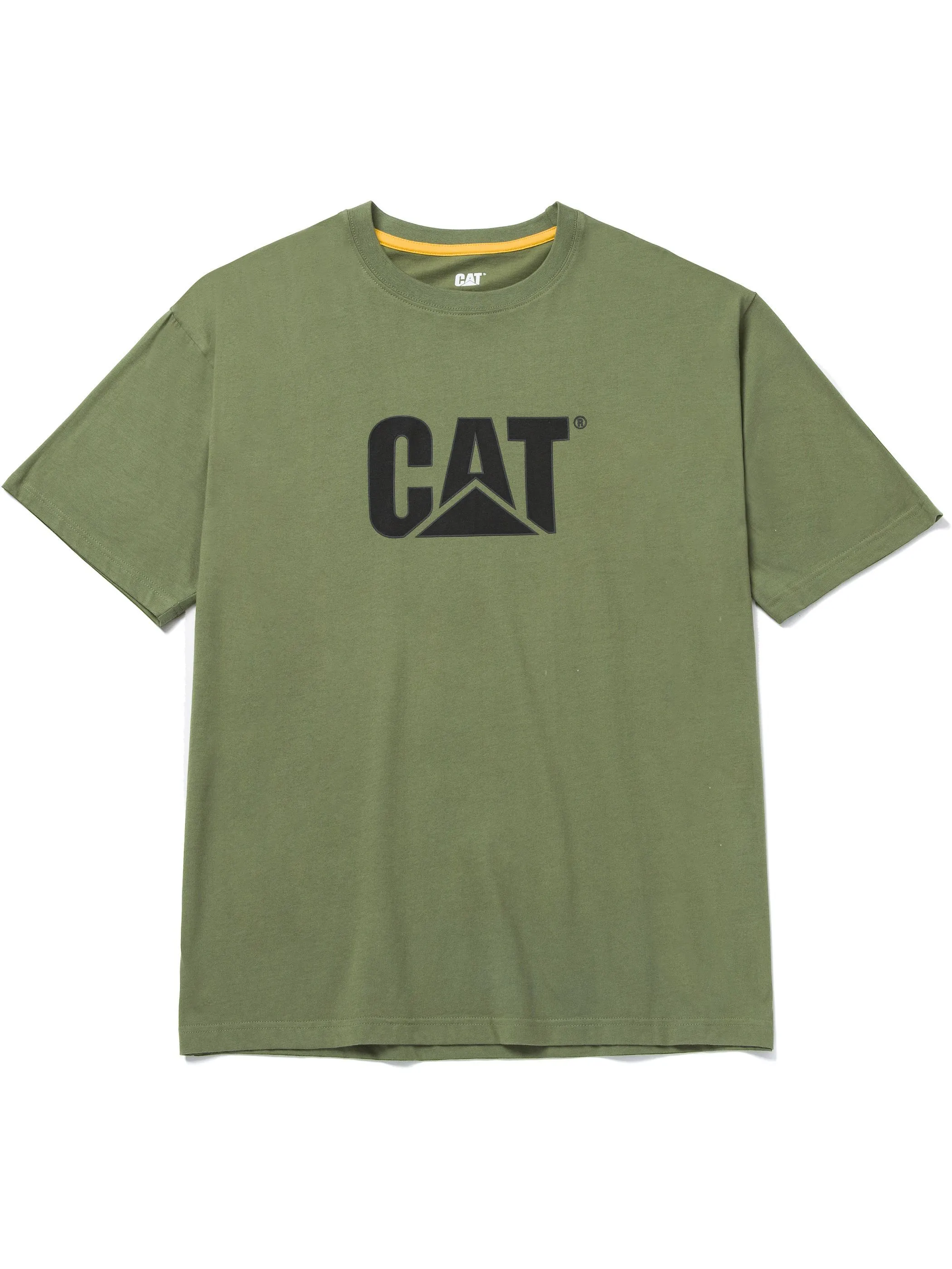 CAT TM LOGO TEE Grün 928110 12369 1