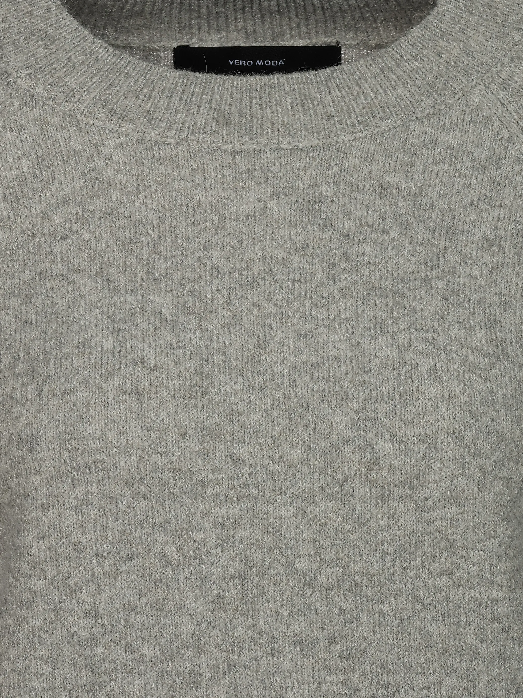 Vero Moda 10201022 VMDOFFY LS O-NECK BLO Grau 790647 178994 3