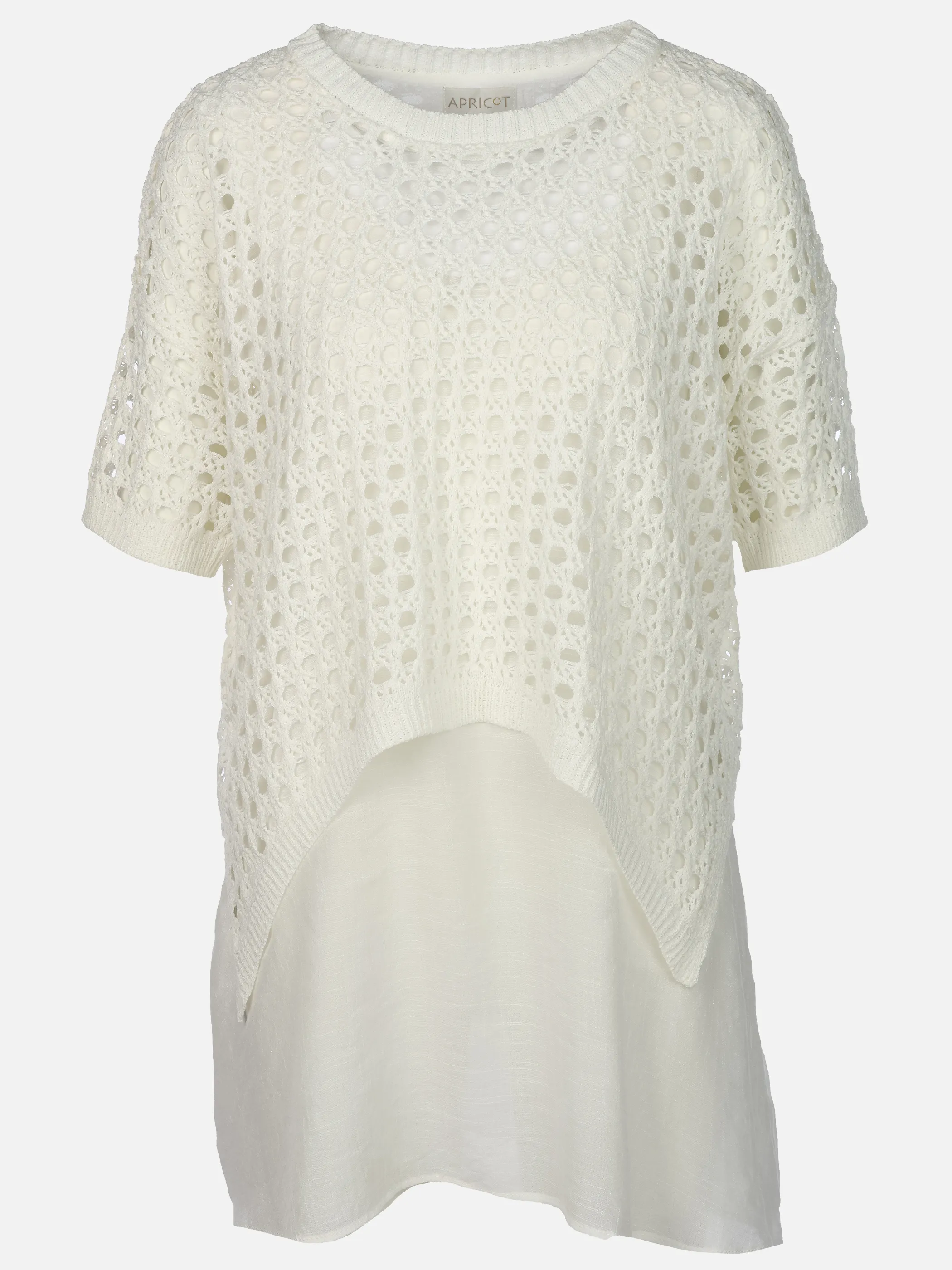 Apricot X193943 Apricot Knitted Mesh S Weiß 929504 WHT 1