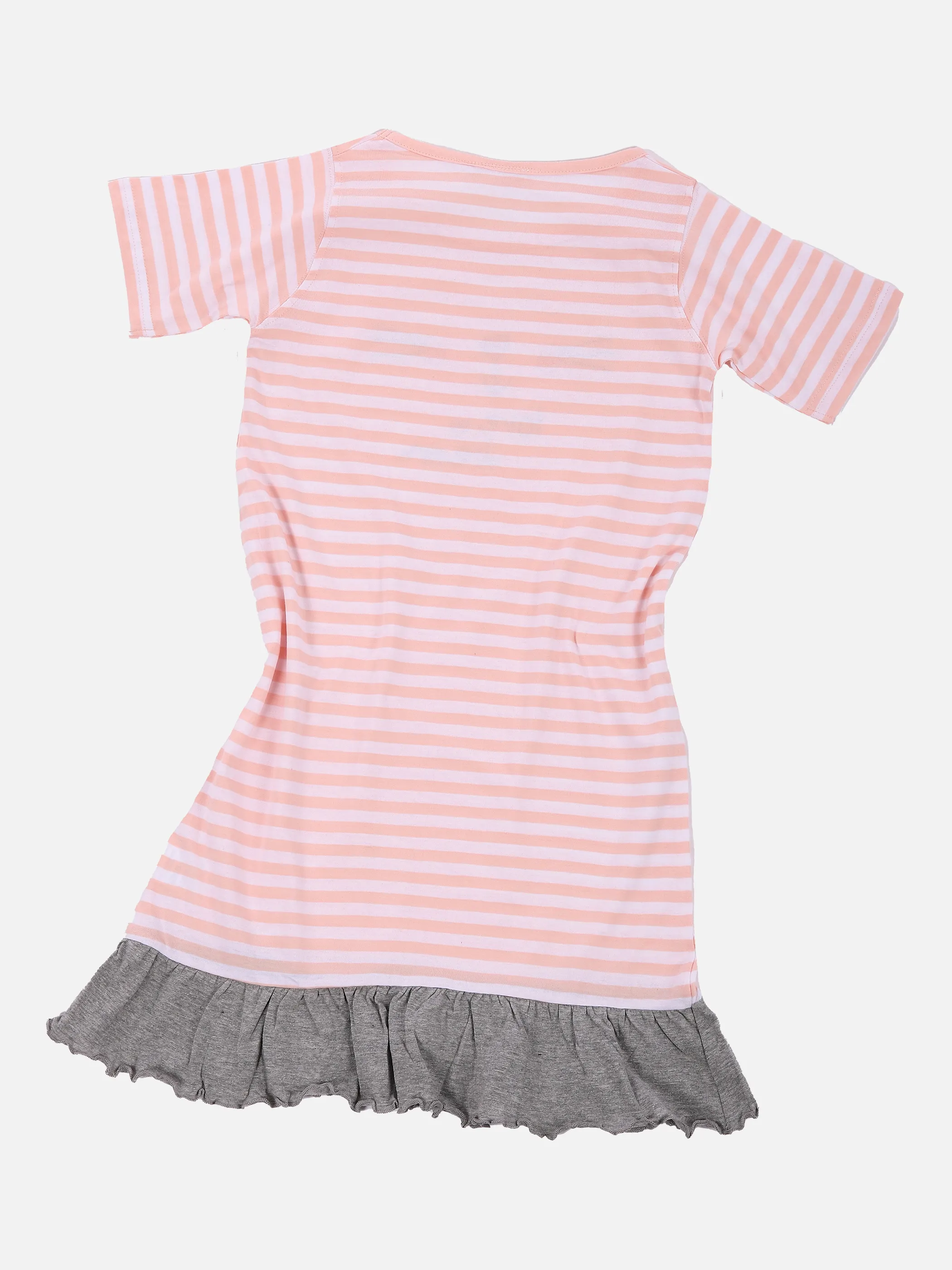 Stop + Go Md. Nchthemd Love 1/2 Arm + Vo Rosa 851065 LT ROSE/GR 2