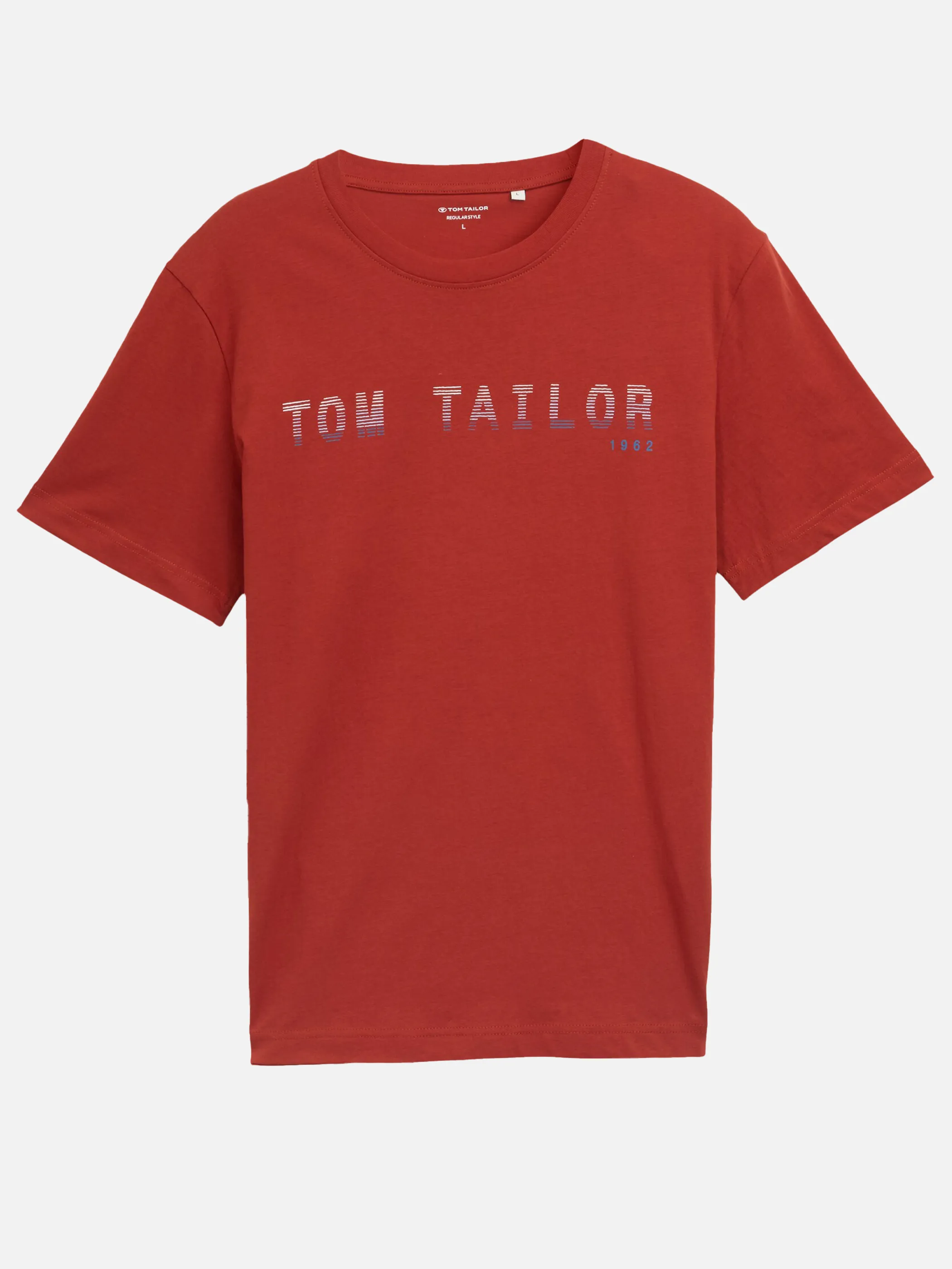 Tom Tailor 1046789 t-shirt with print Rot 910584 14302 1