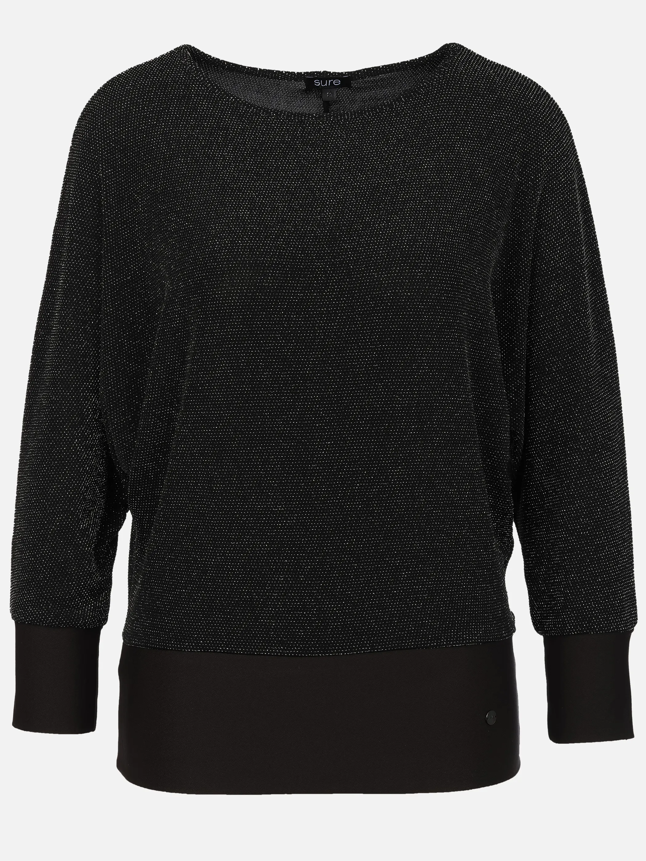 Sure Da-Lurex Shirt Grau 918664 SILVER 1