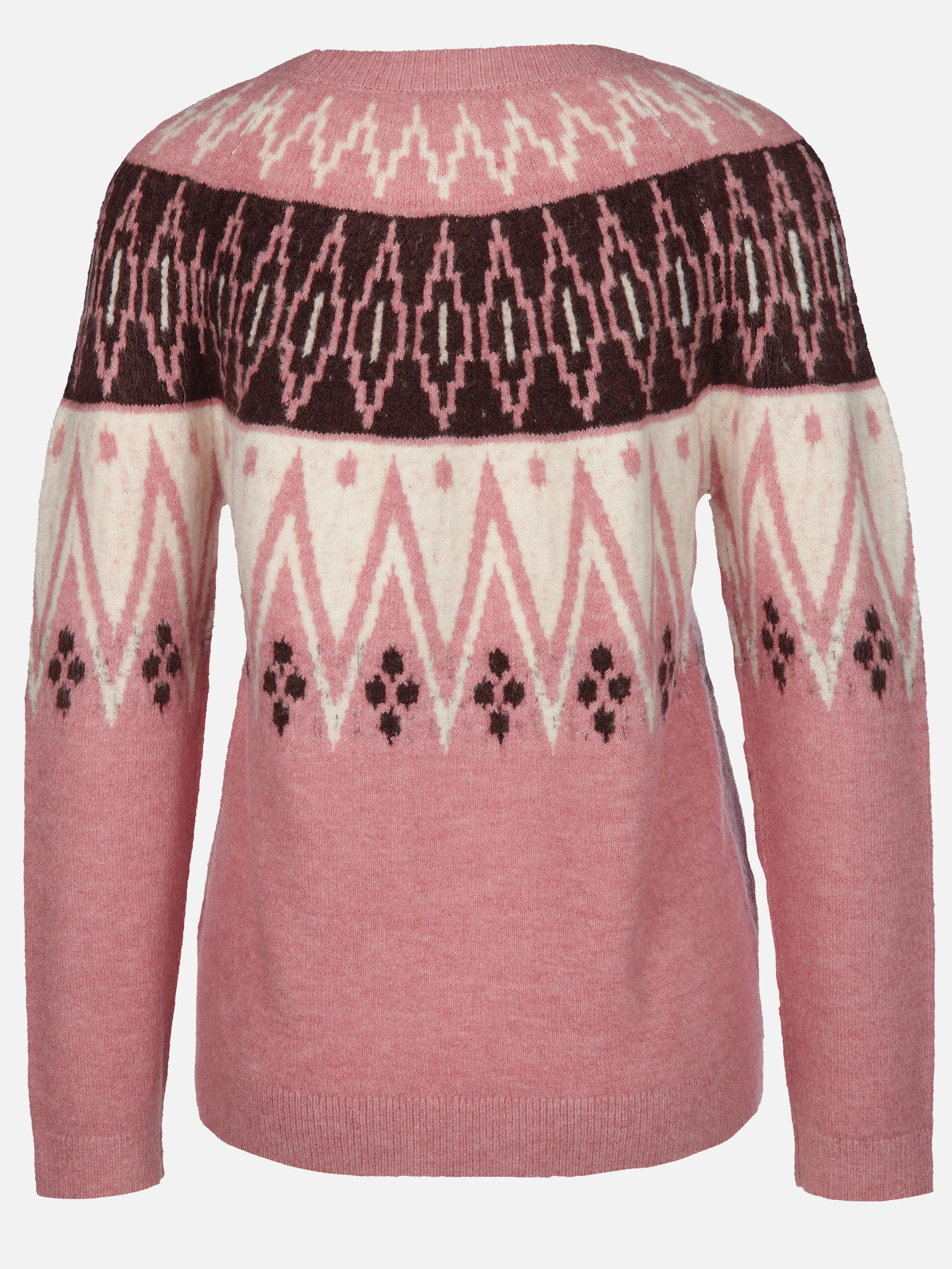 Lisa Tossa Da-Norweger-Pullover Rosa 913318 ROSE 2 Lisa Tossa Da-Norweger-Pullover Rosa 913318 ROSE 2