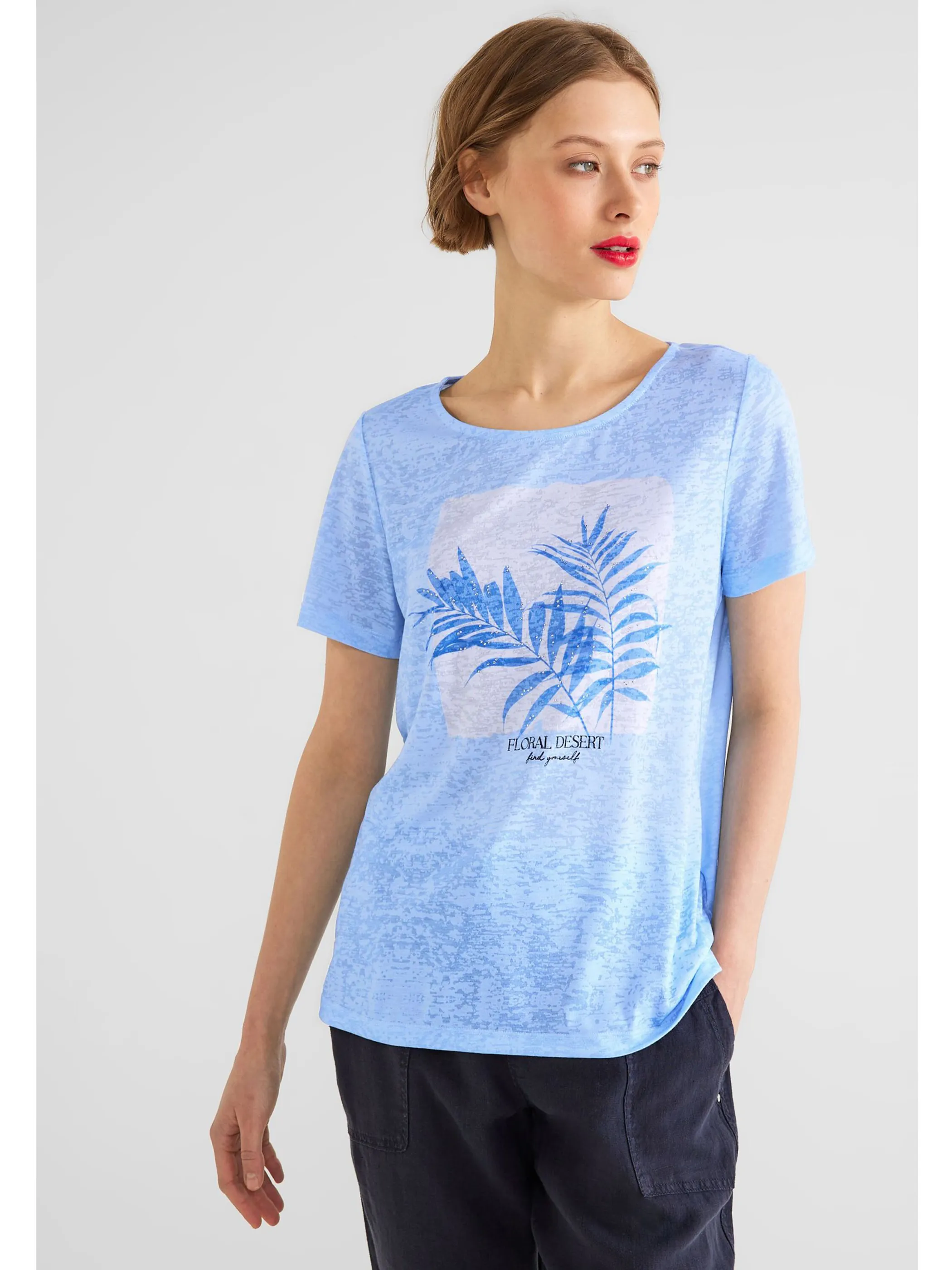 Street One A320072 burn dessin part print Blau 884738 34865 3 Street One A320072 burn dessin part print Blau 884738 34865 3