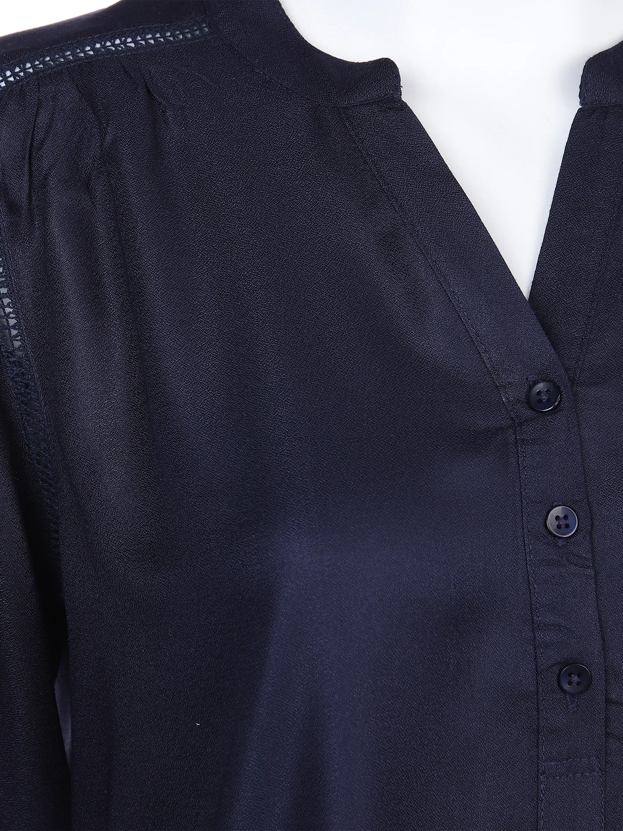Sure Da-Bluse m. Knöpfchen Blau 863689 NAVY 3 Sure Da-Bluse m. Knöpfchen Blau 863689 NAVY 3