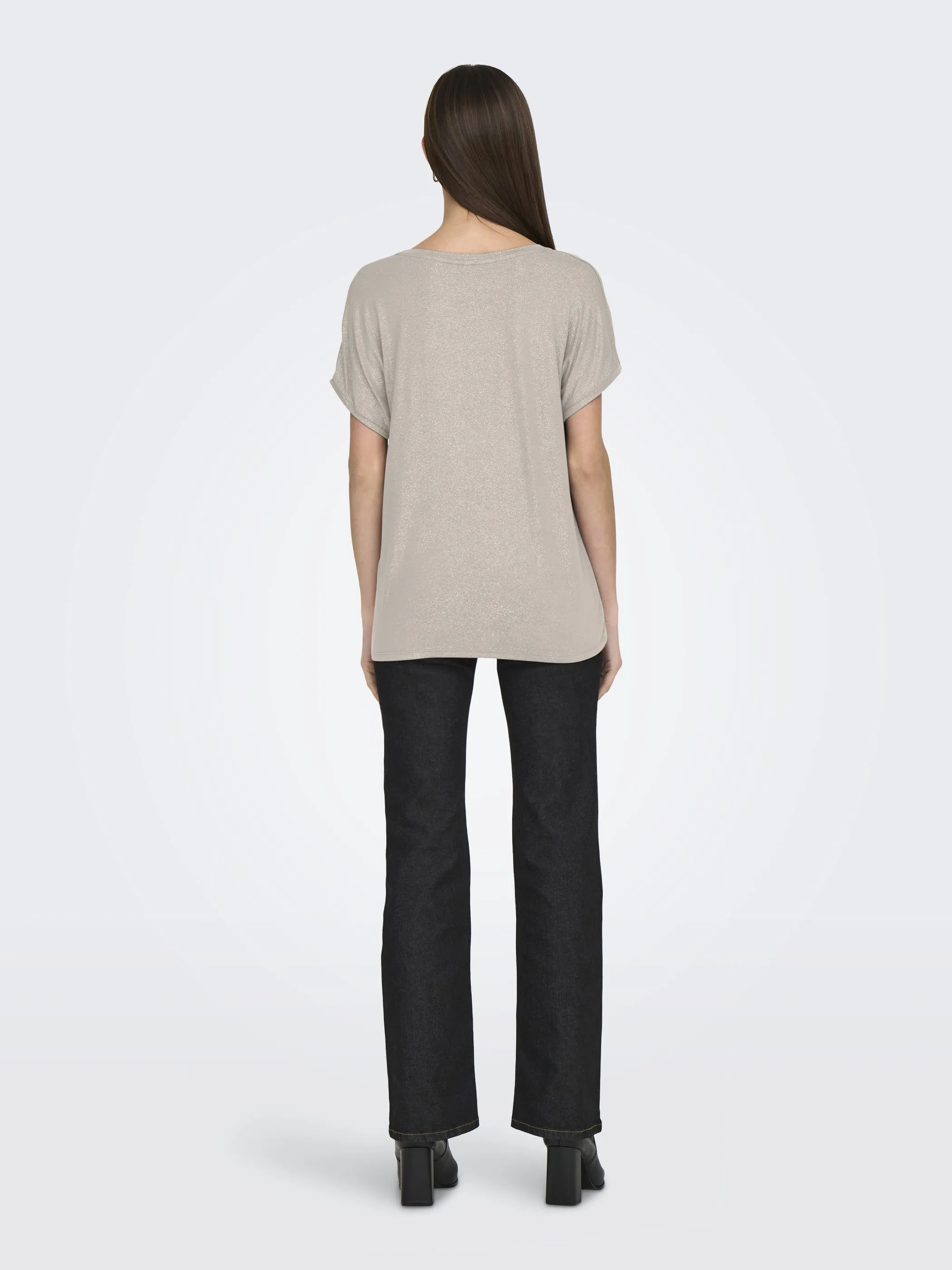 Only 15315976 ONLCARRIE S/S GLITTER Grau 907404 189959002 4 Only 15315976 ONLCARRIE S/S GLITTER Grau 907404 189959002 4