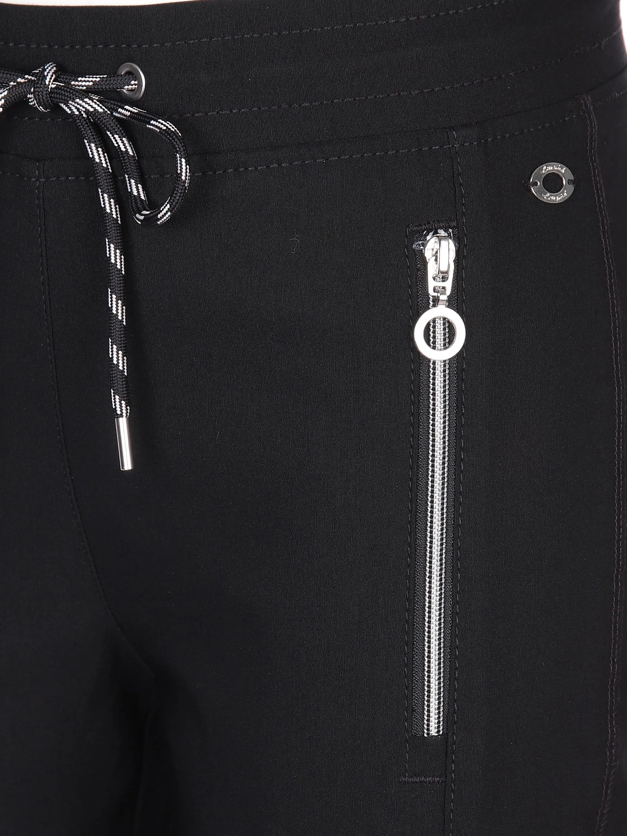 Lisa Tossa Da-Easypant "Nadja" m. Komfortbund Schwarz 890309 SCHWARZ 3