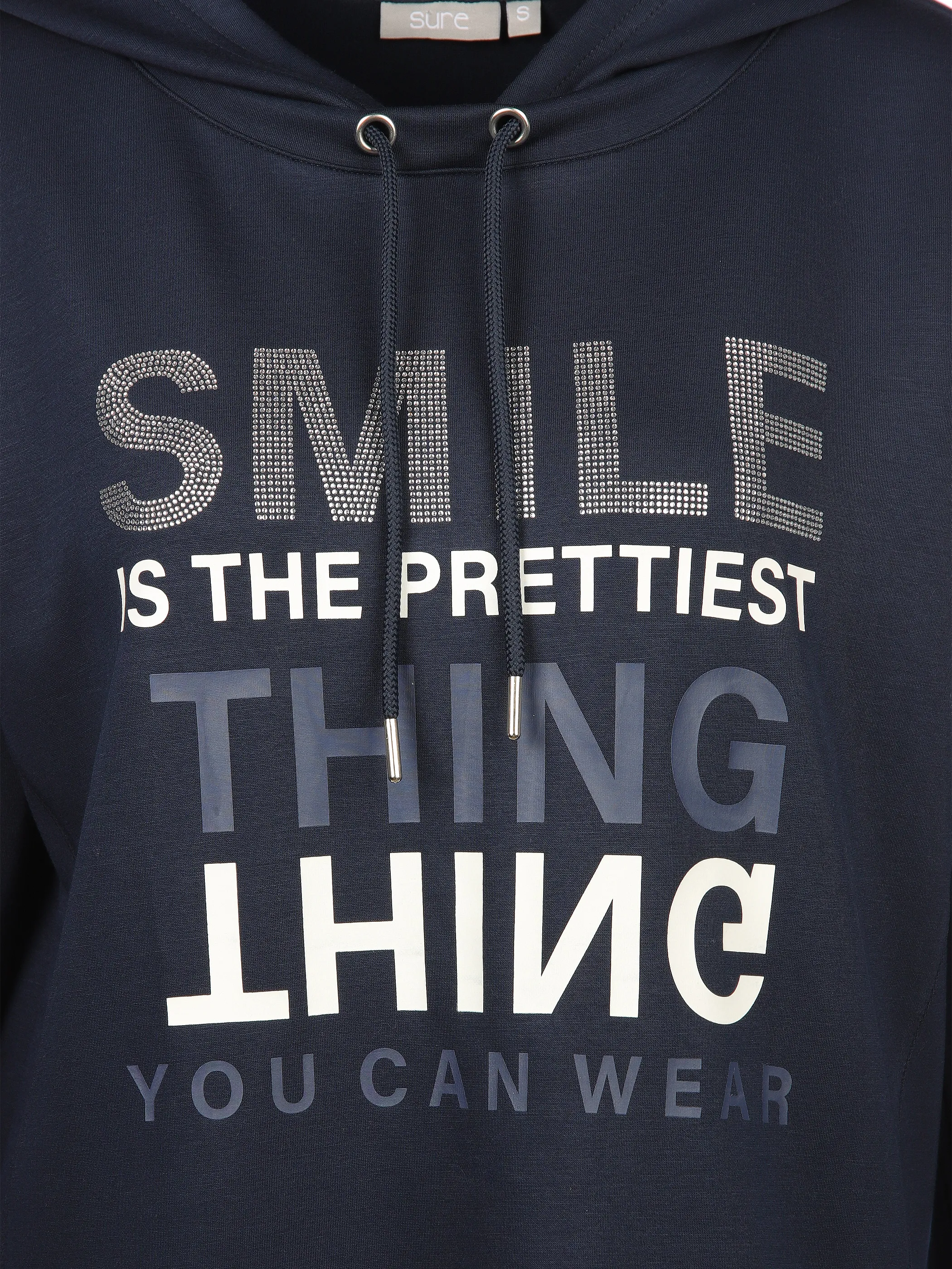 Sure Da-Sweatshirt m. Kapuze Marine 906621 SAPPHIRE 3 Sure Da-Sweatshirt m. Kapuze Marine 906621 SAPPHIRE 3