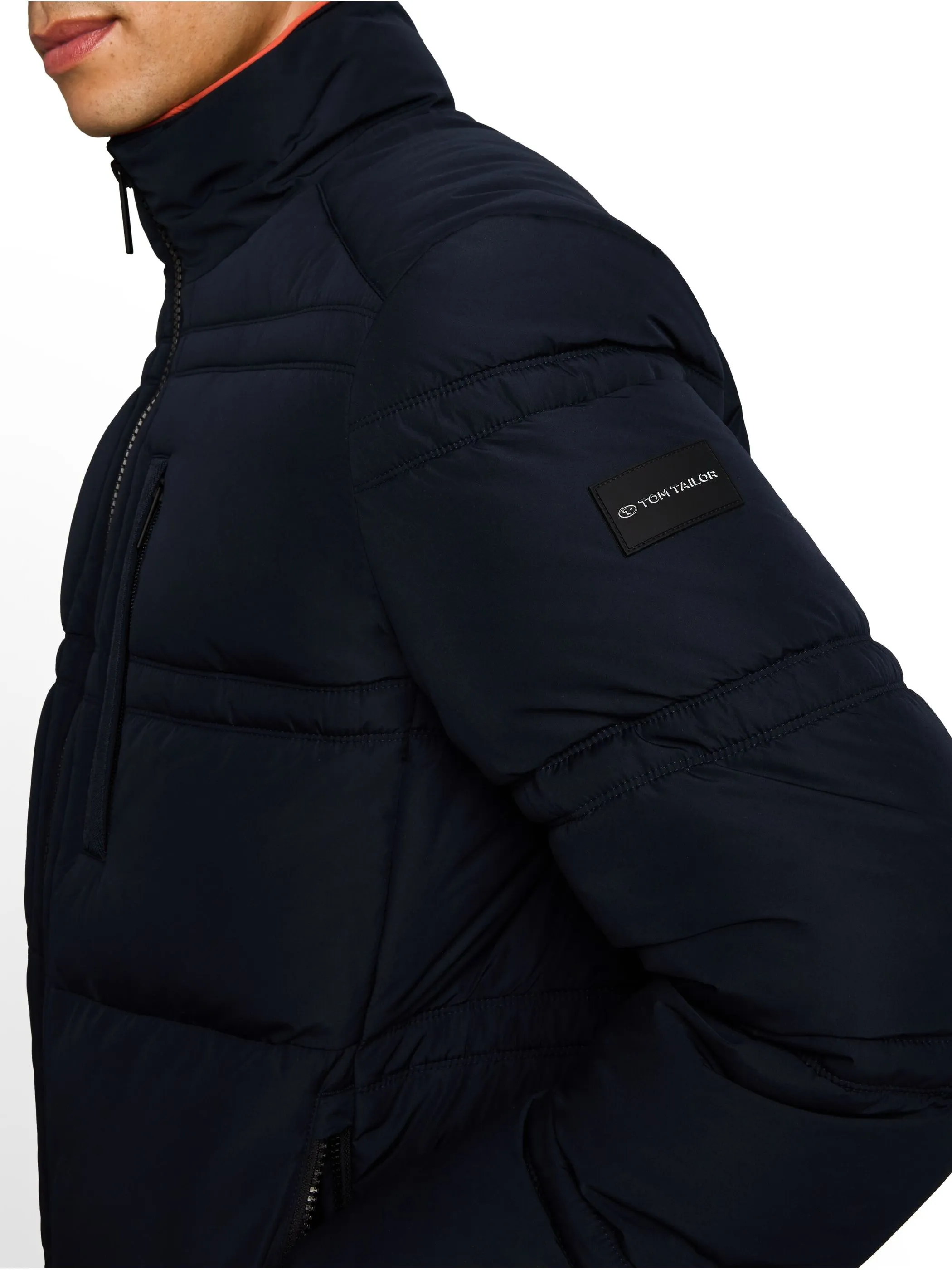 Tom Tailor 1051112 sporty puffer jacket Blau 934285 10668 3